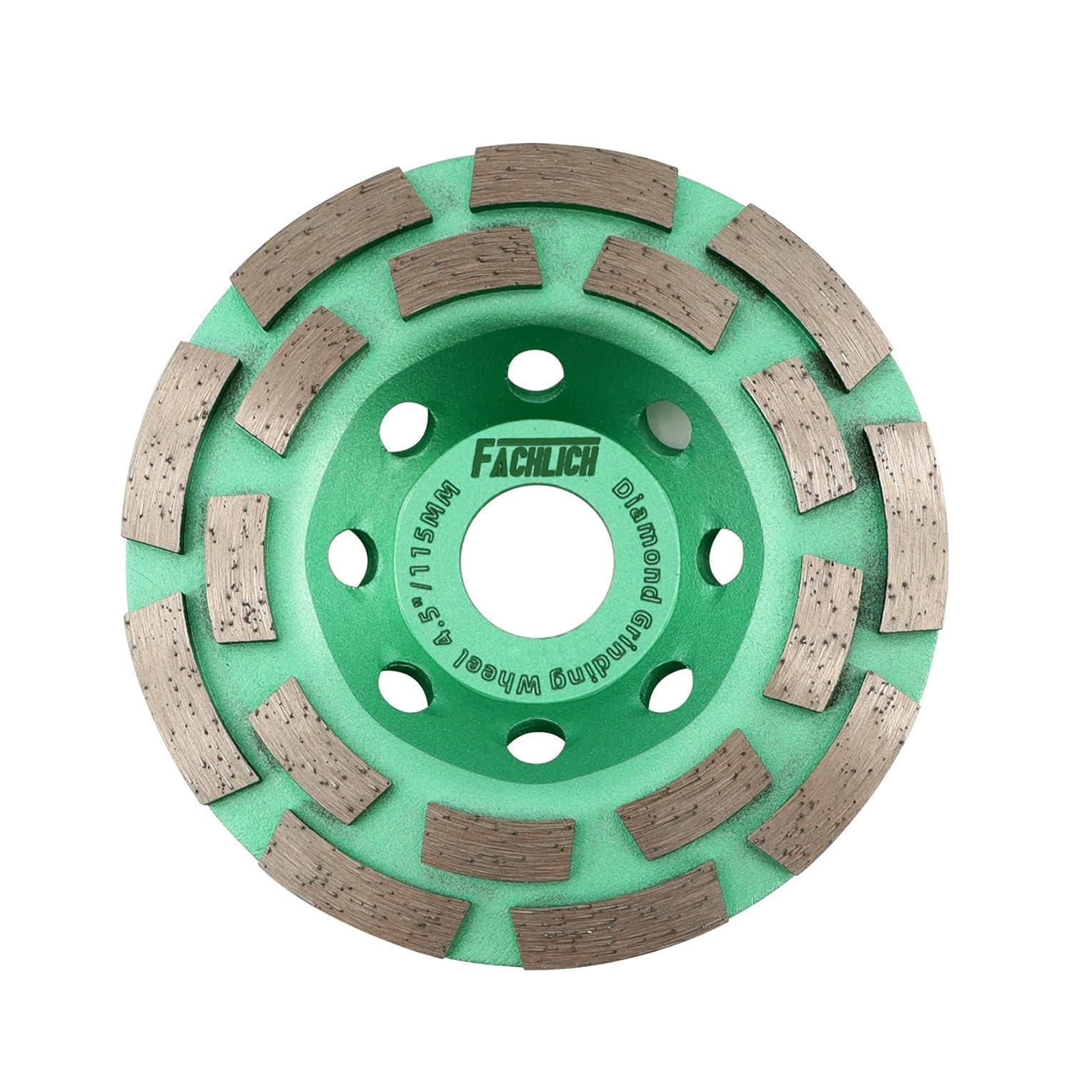 Diamant-schleiftopf 115mm Doppelreihe Für Beton, Granit, Marmor