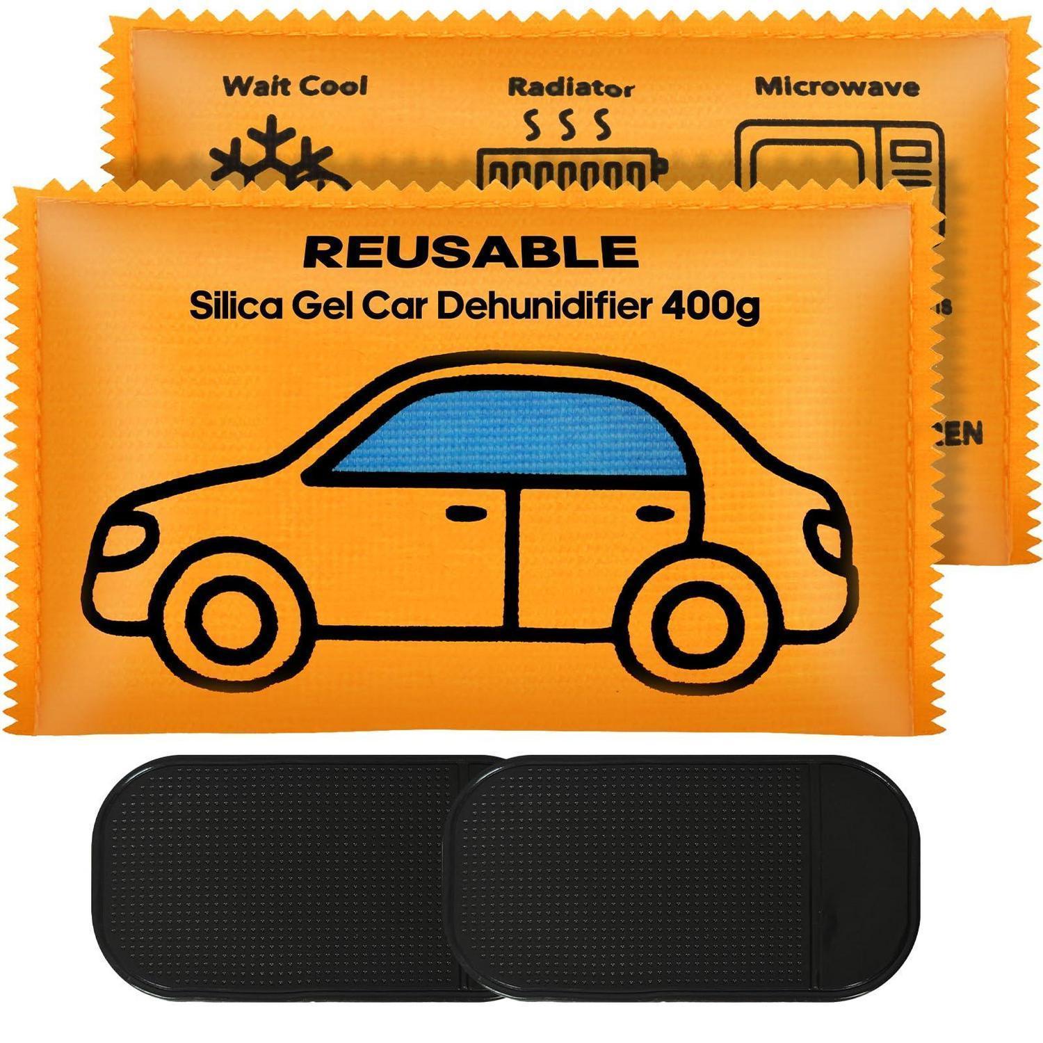 Wiederverwendbare Luftentfeuchterbeutel 400g Mit Indikator Und Anti-rutsch-pad