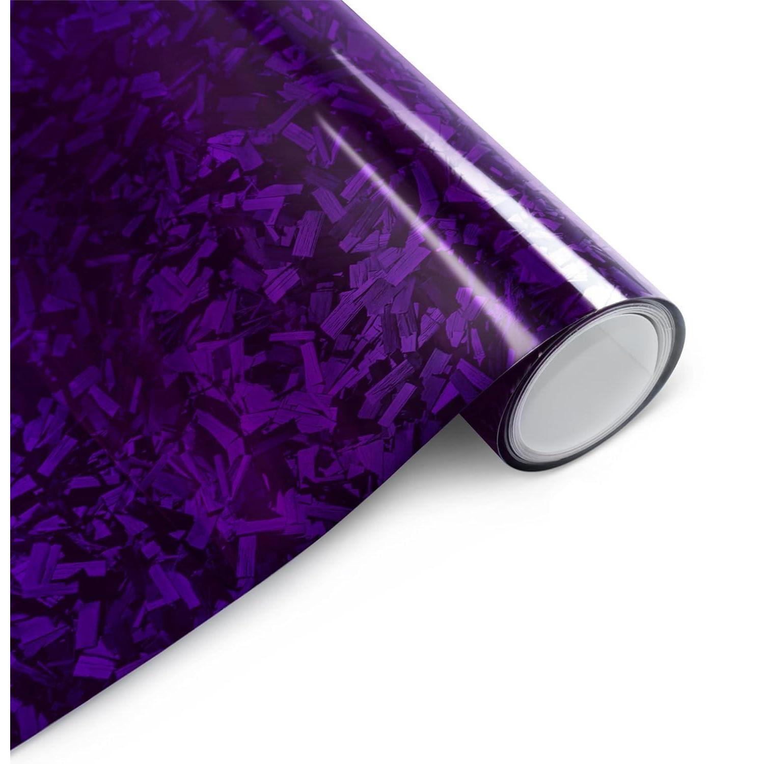 Carbon Folie Lila 150x30cm Selbstklebend Air-release Technologie
