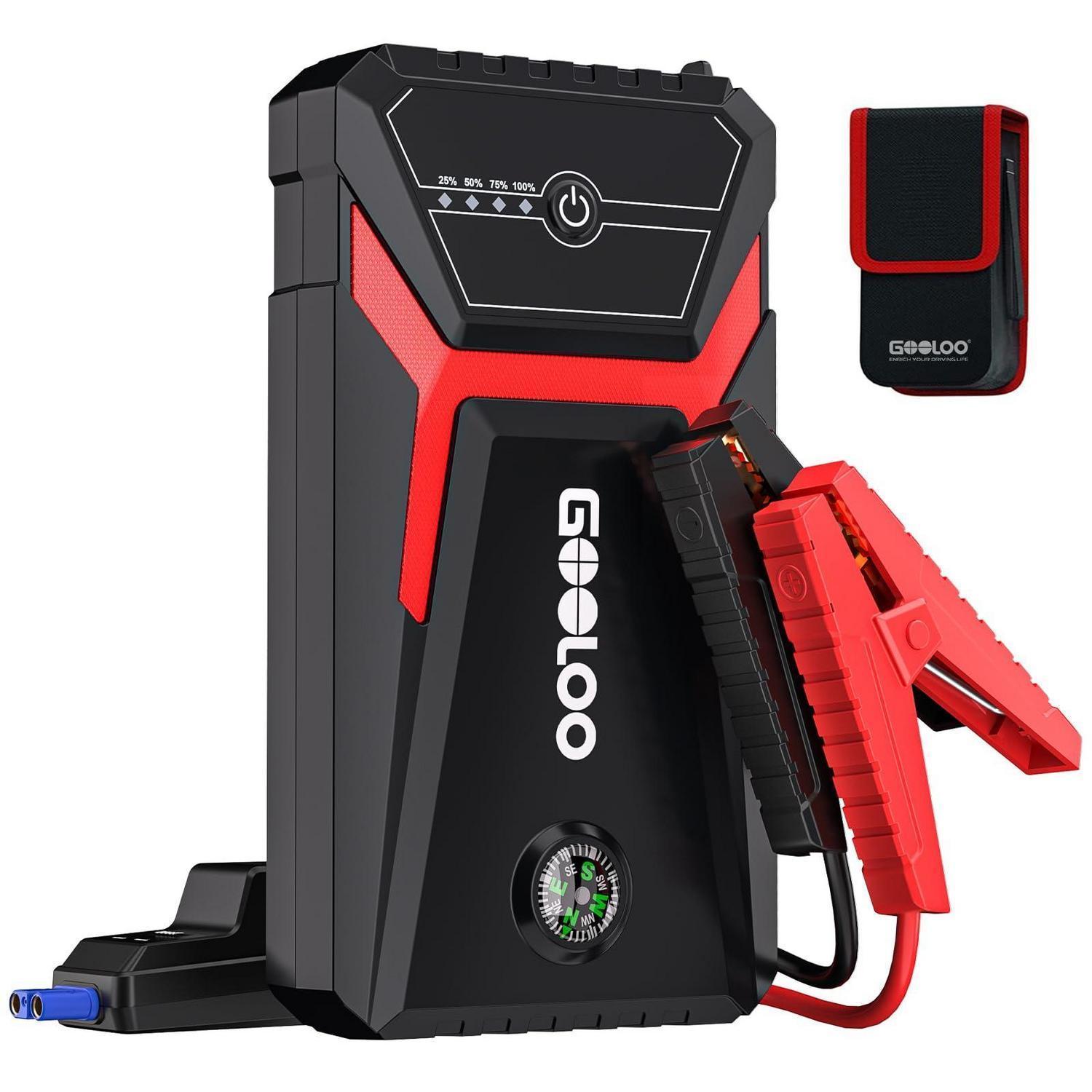 Starthilfe Powerbank 1500a Mit 12v Booster, Supersafe, Für Benzin & Diesel