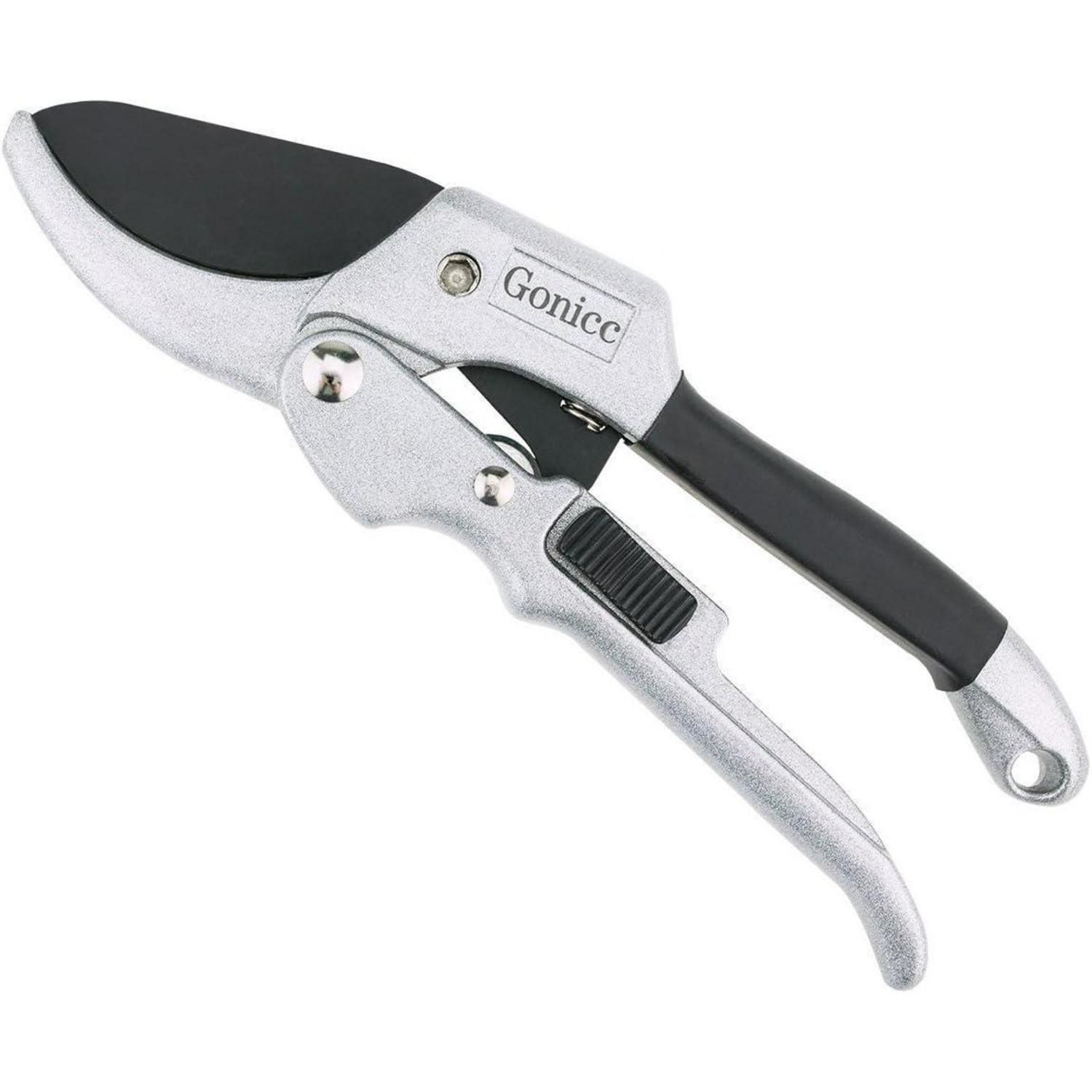 Amboss Gartenschere Für Trockenes Holz Bis 24mm, Sk5 Stahl, Ergonomisch