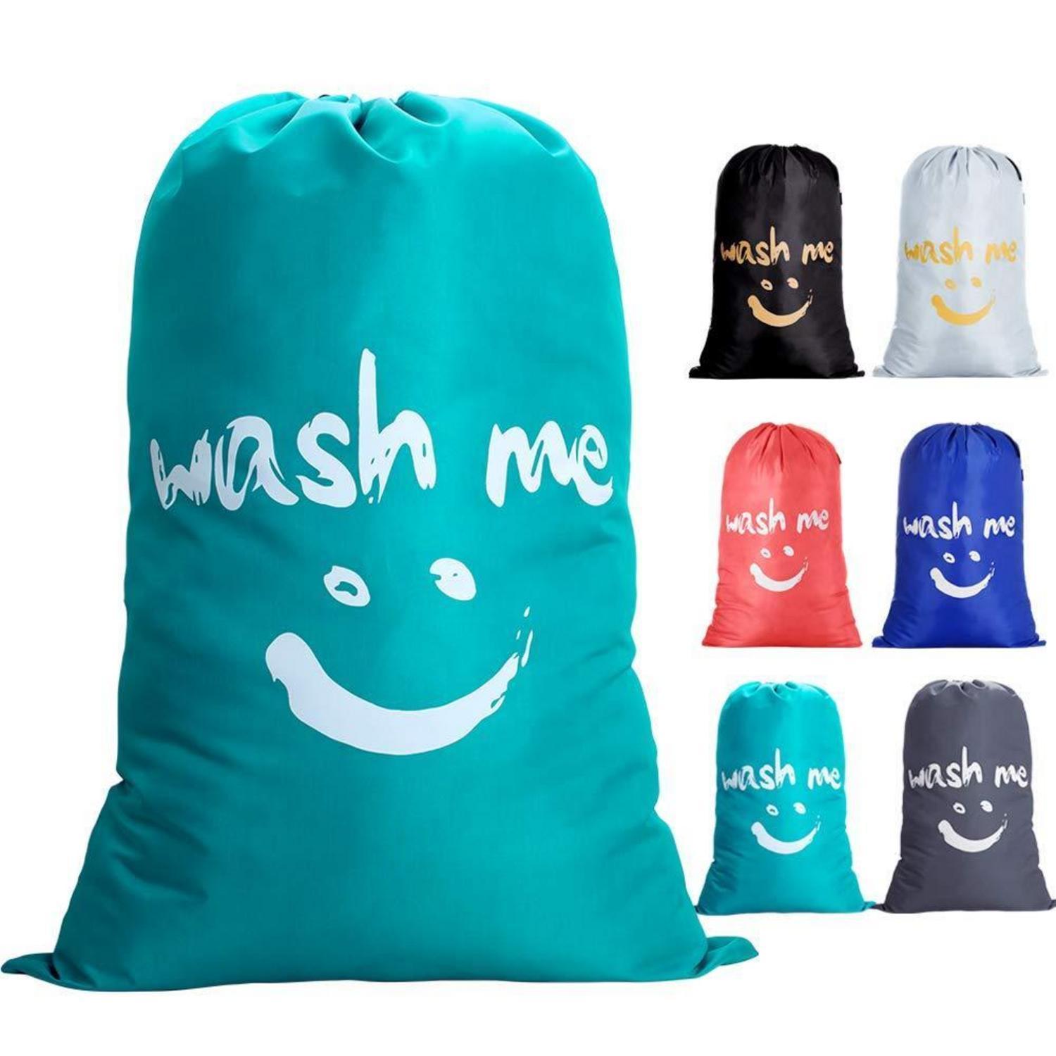 Wäschesack Reise 120l Faltbar, Wasserdicht, Blau