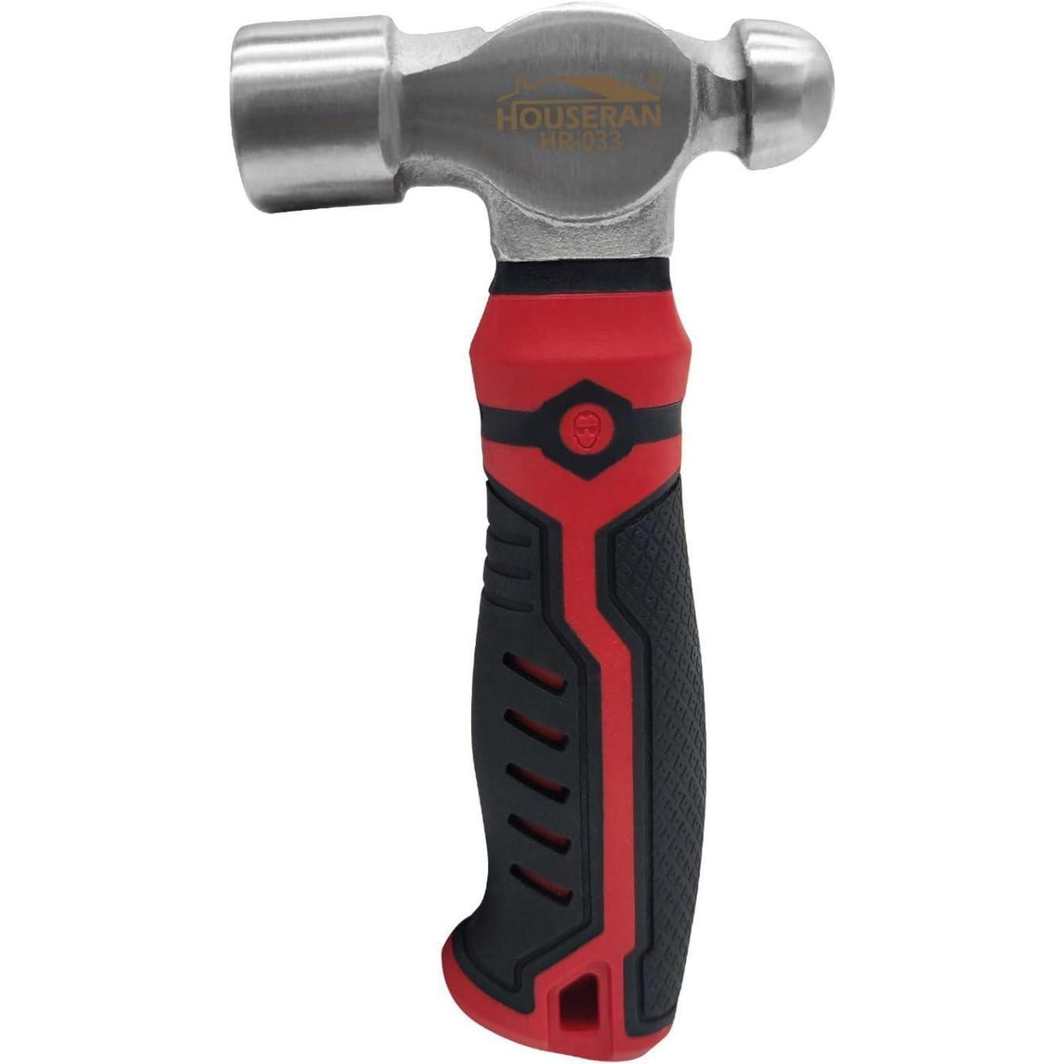 Kugelhammer 376g Mit Gummigriff Für Metallbearbeitung Und Bastelarbeiten
