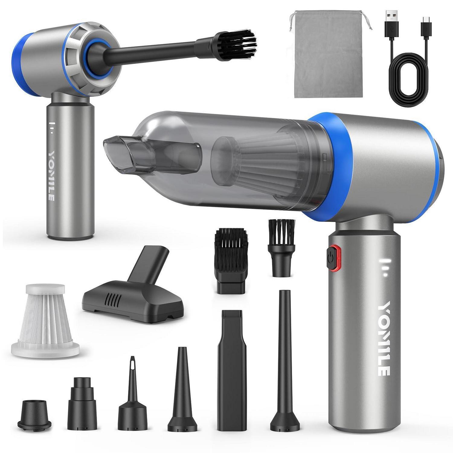 Handstaubsauger Akku 25000pa 4-in-1 Mit Bürstenlosmotor & 9 Zubehörteilen