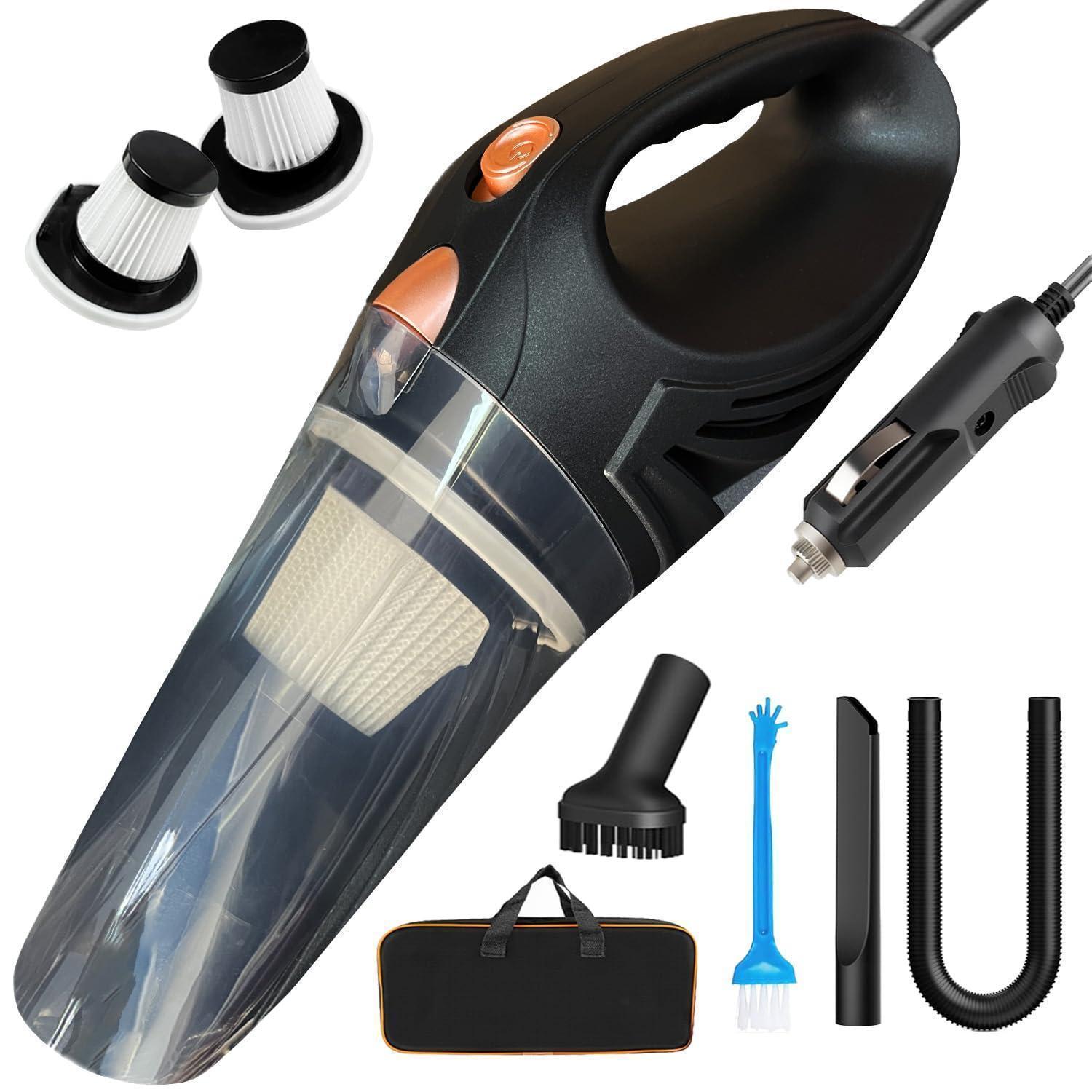 Handstaubsauger Für Auto 12v Mit Hepa-filter, 106w, 4,9m Kabel
