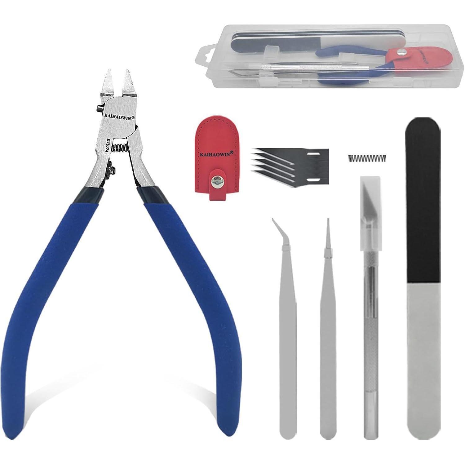 Modellbau Werkzeug Set Mit Präzisionszange, Messer Und Pinzetten Für Gundam