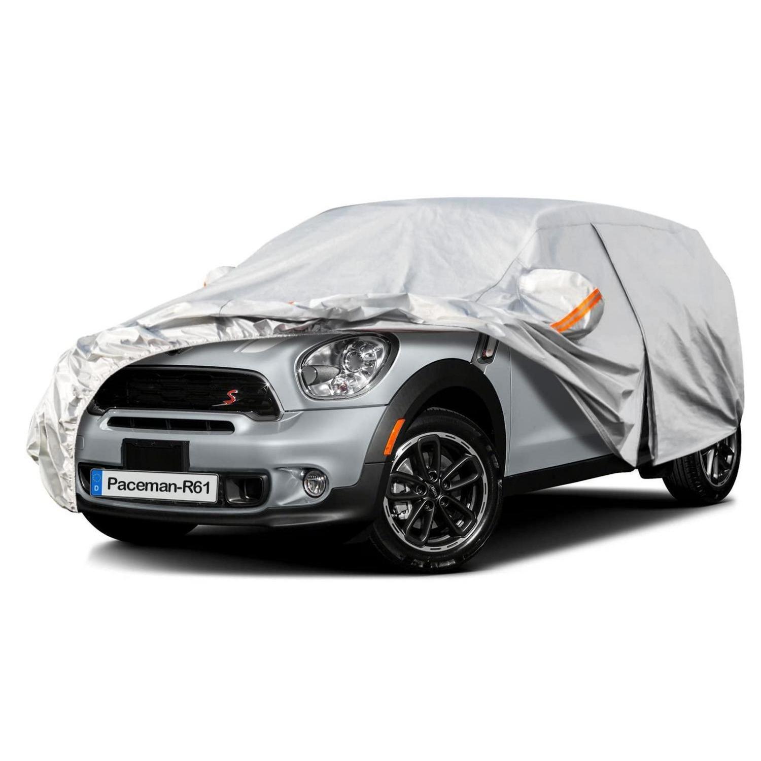 Autoabdeckung Wasserdicht Atmungsaktiv Für Mini Paceman R61 (2013-2016) Silber