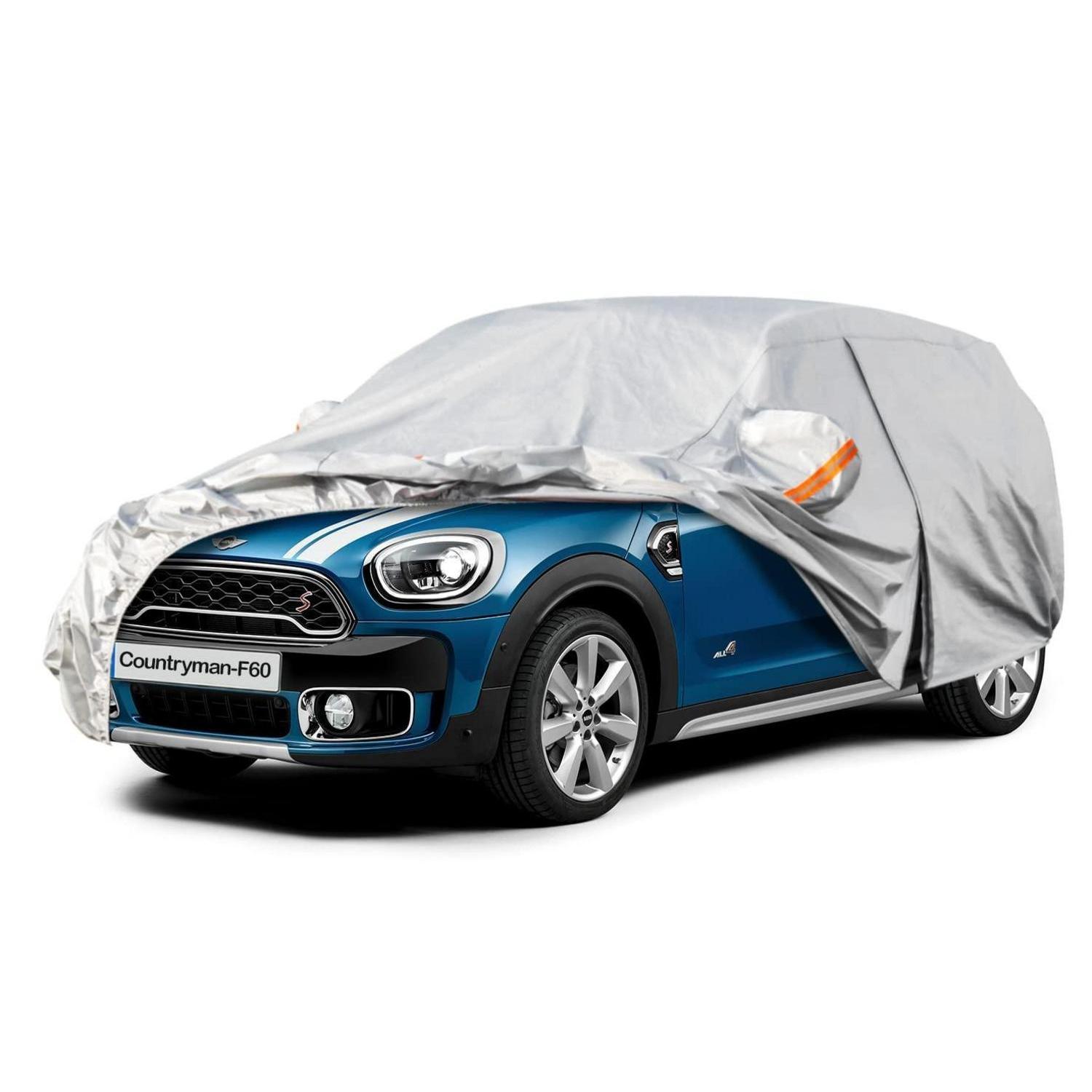 Autoabdeckung Wasserdicht Atmungsaktiv Für Mini Countryman F60 (2017-2022) Silber