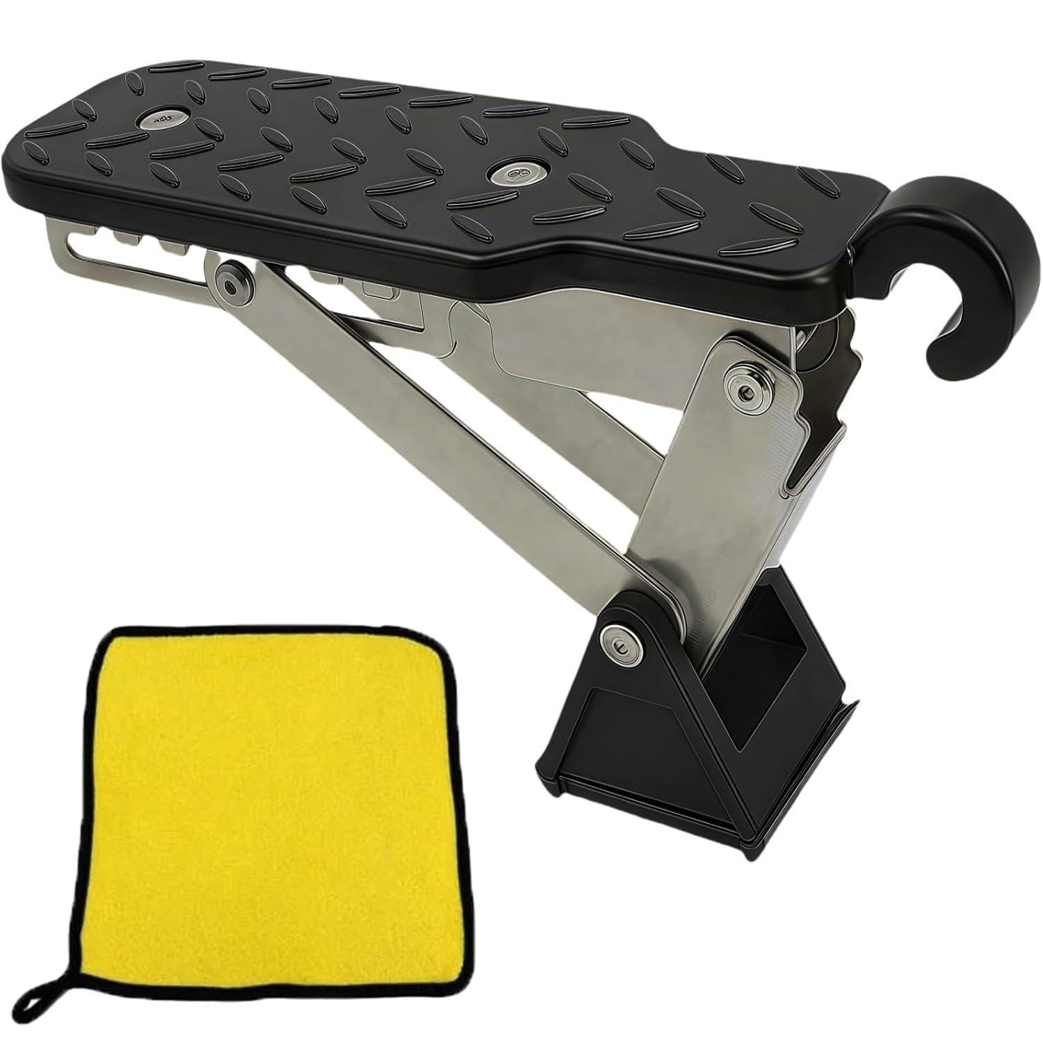 Klappbare Auto Türstufe Mit U-haken, Universell, 250kg Tragkraft