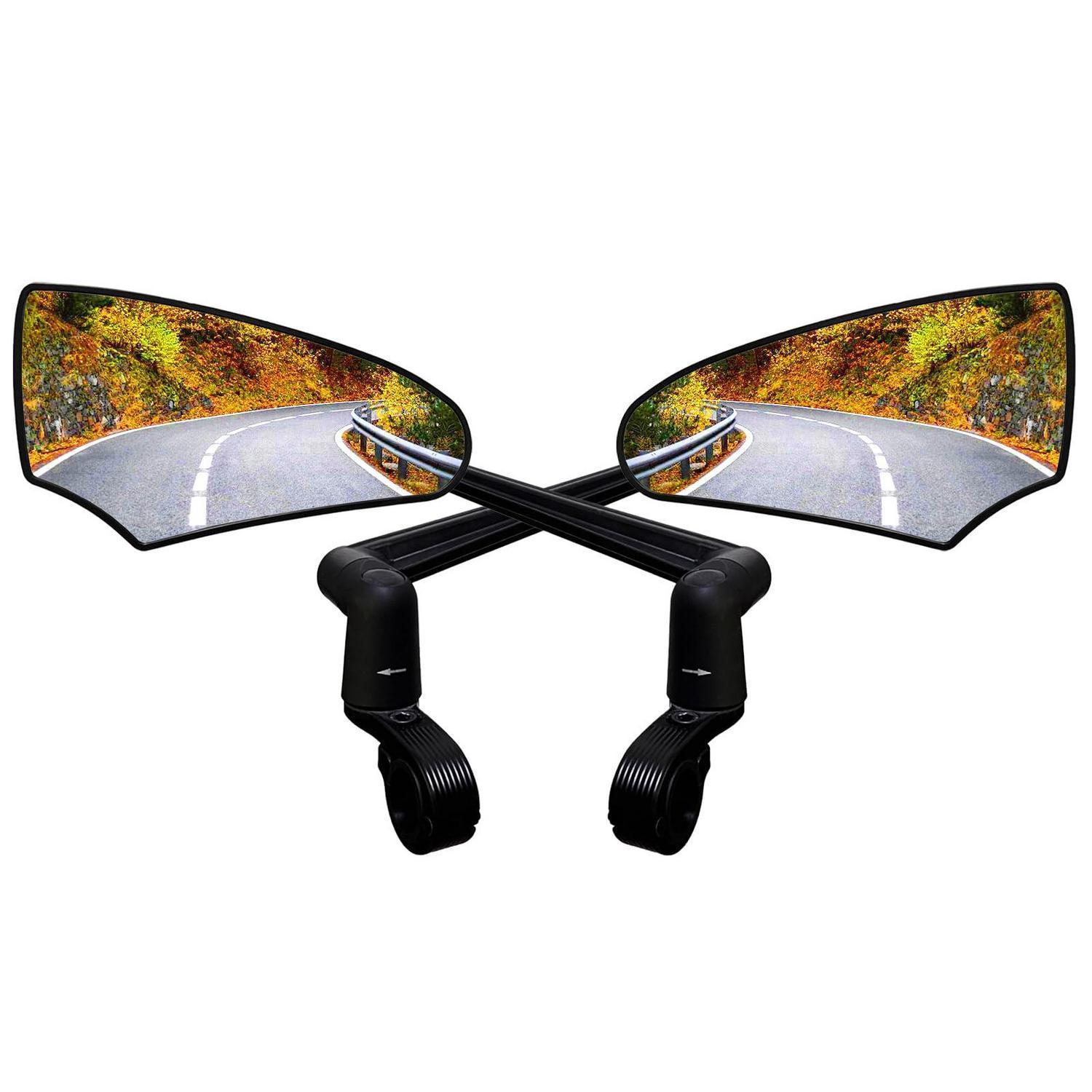 Fahrradspiegel Paar, Klappbar, 360° Drehbar, Hd Echtglas, Für E-bike & E-scooter