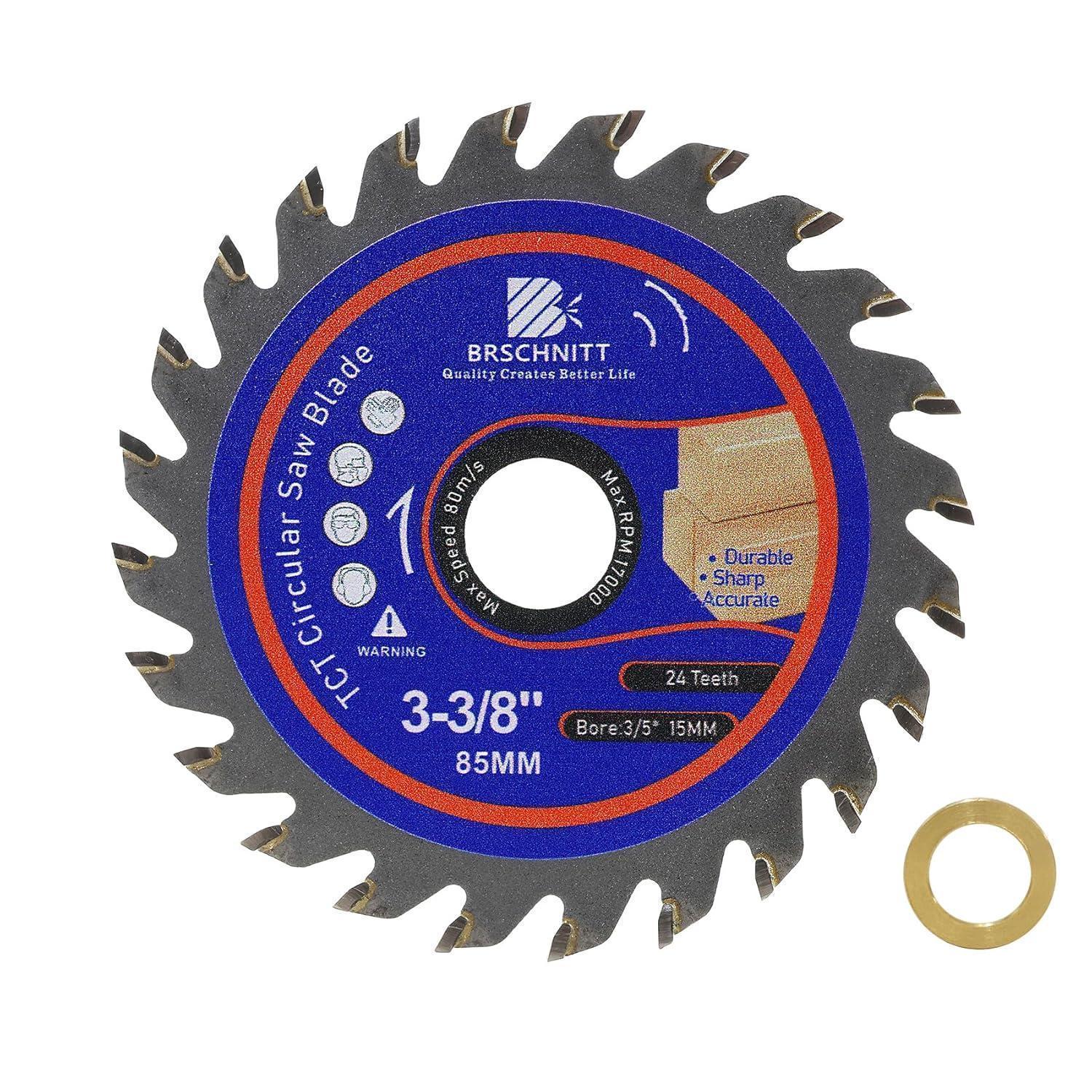 Kreissägeblatt 85mm Hartmetall 24 Zähne Für Holz & Platten