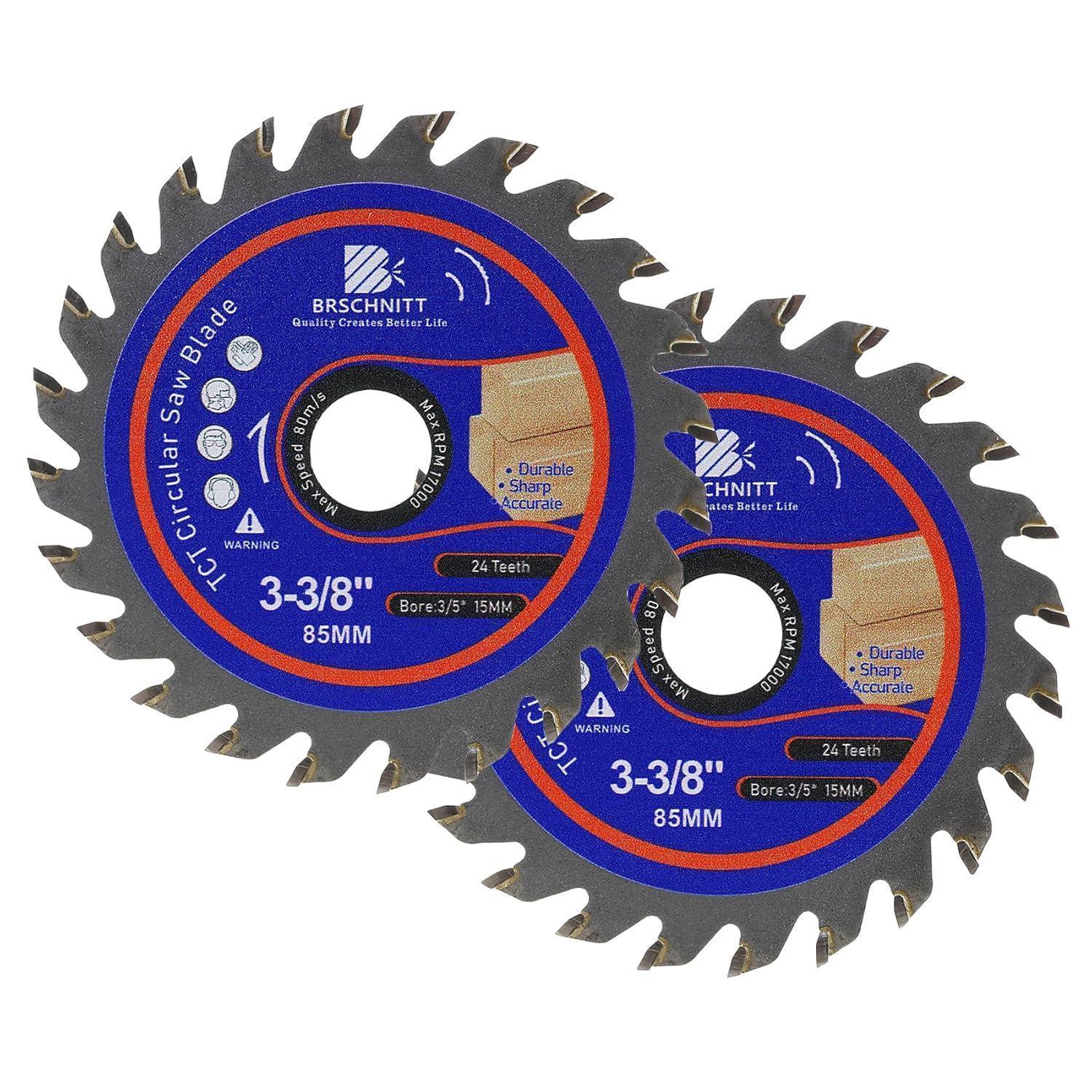 Kreissägeblatt 85mm 24 Zähne Hartmetall Für Holz & Platten