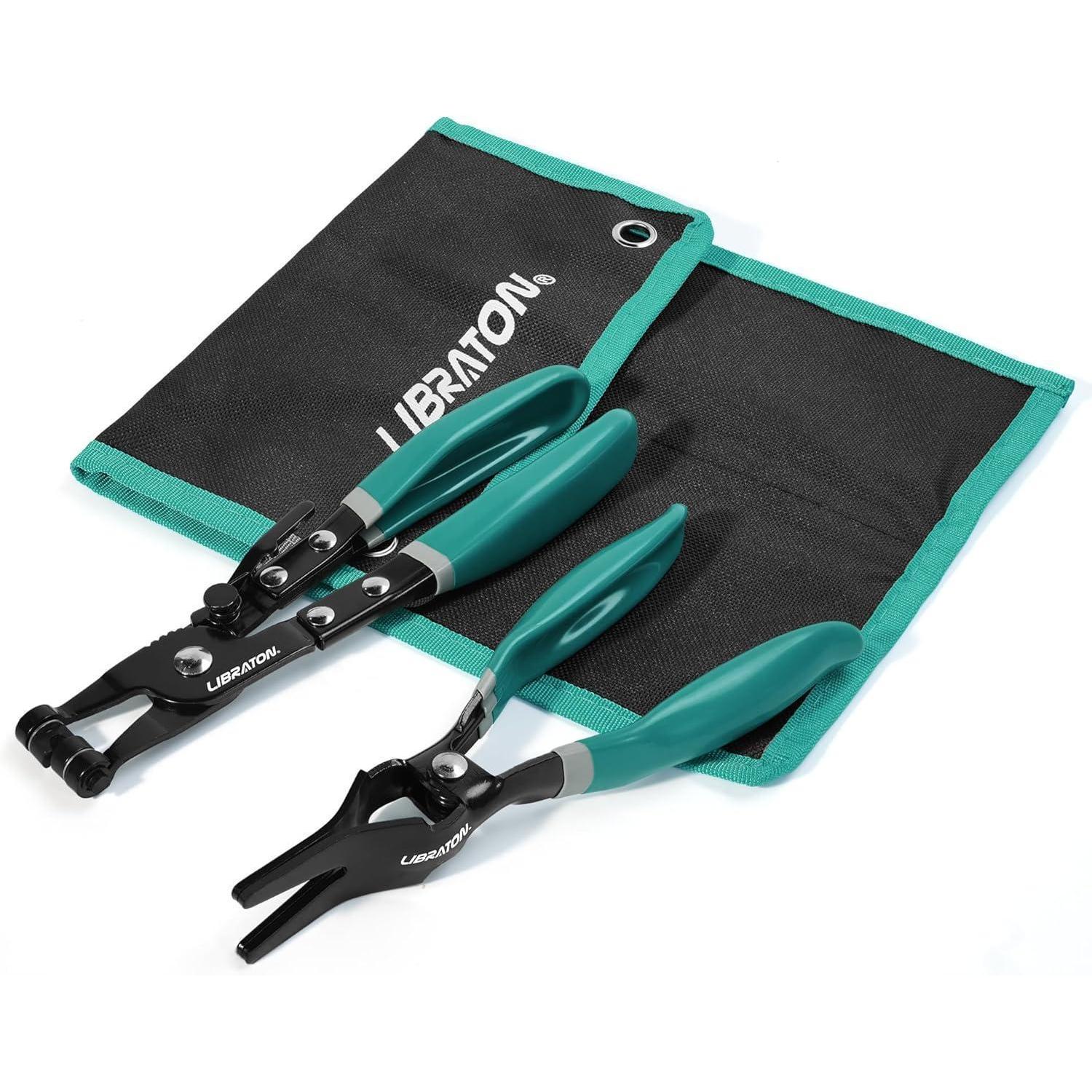 Schlauchklemmen Zangen Set 2-teilig Mit Schlauchentferner Und Tasche