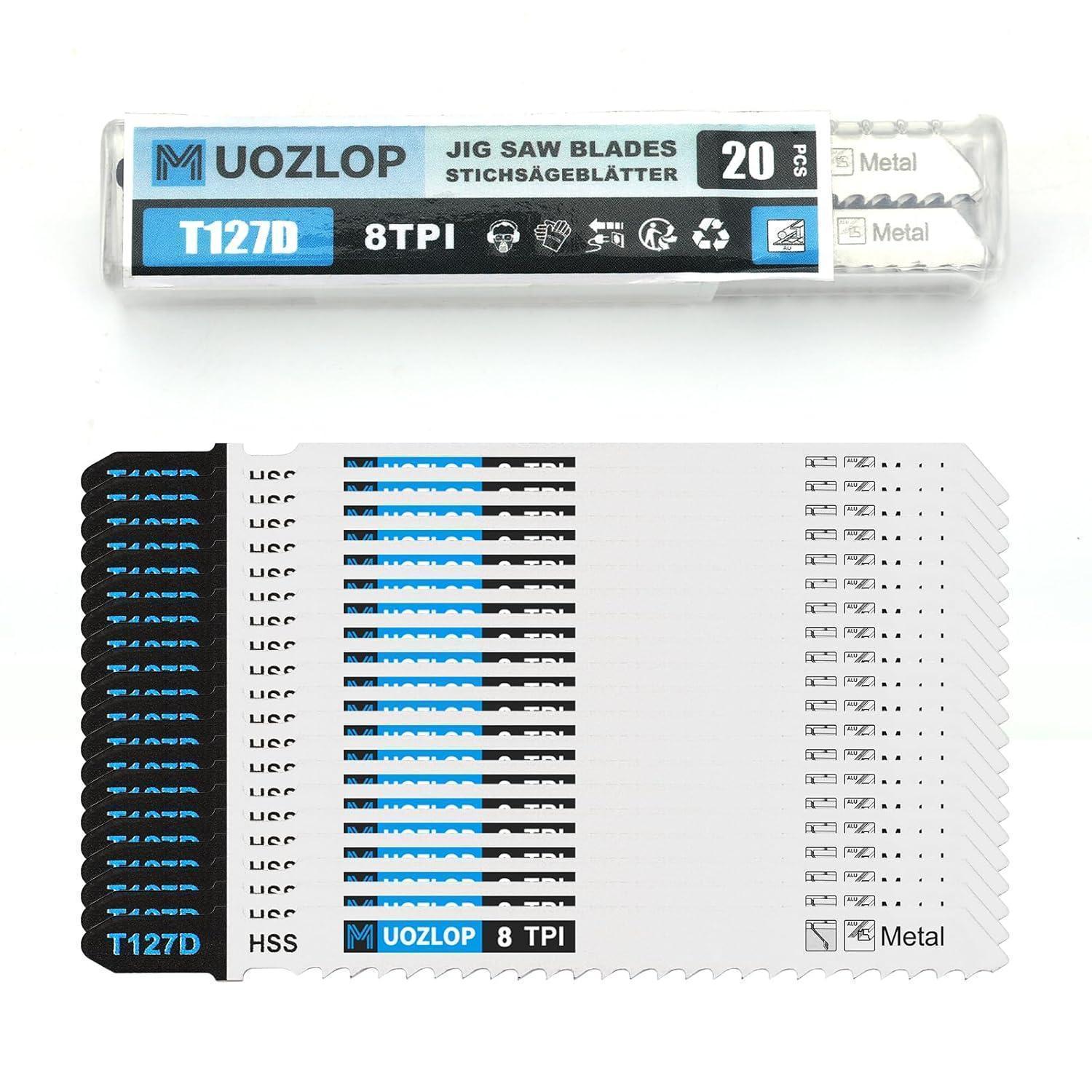 20tlg Stichsägeblatt Set T-schaft Für Metall Hss 8 Tpi Mit Koffer
