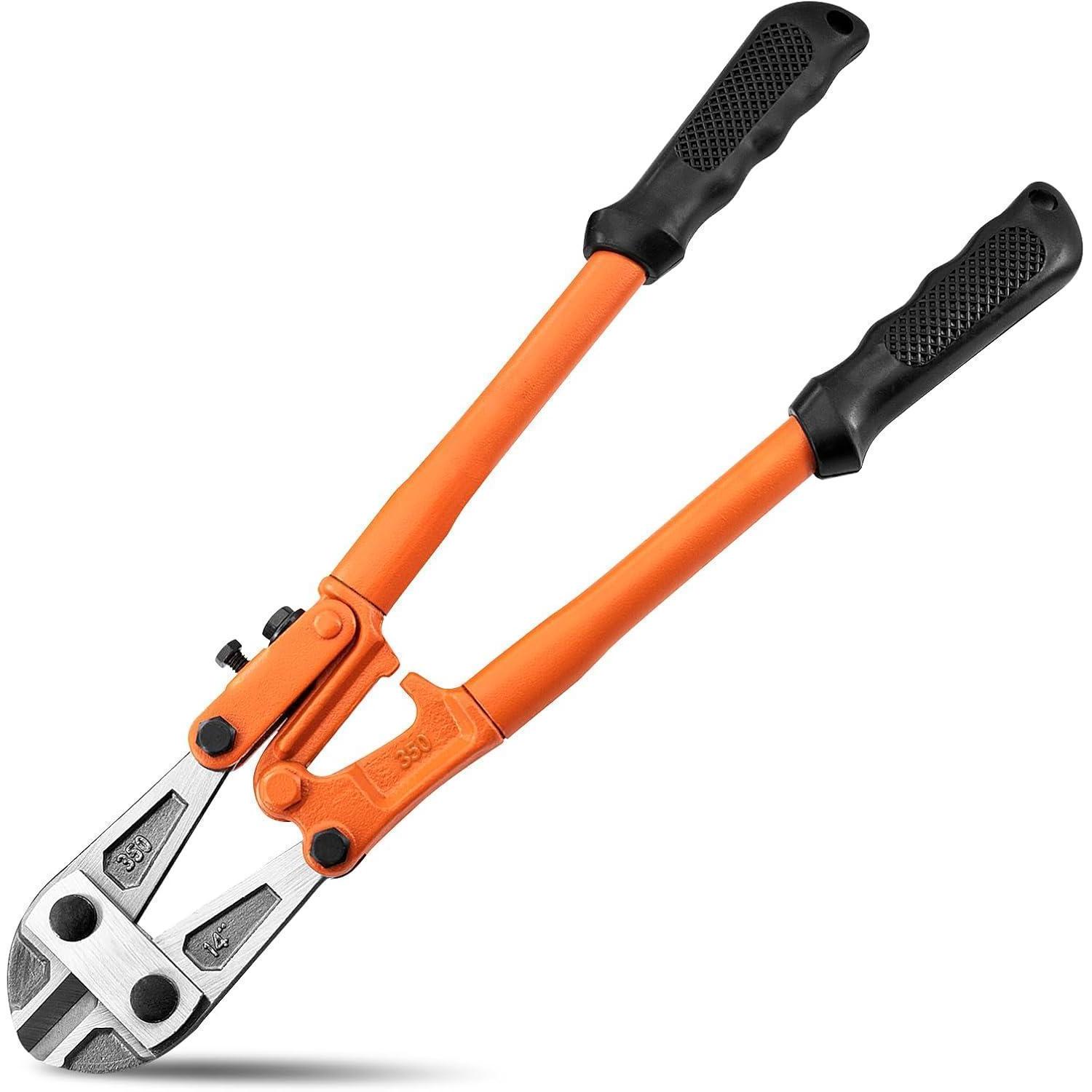 Bolzenschneider 35 Cm Mit Rutschfesten Griffen Für Metall, Draht Und Kette