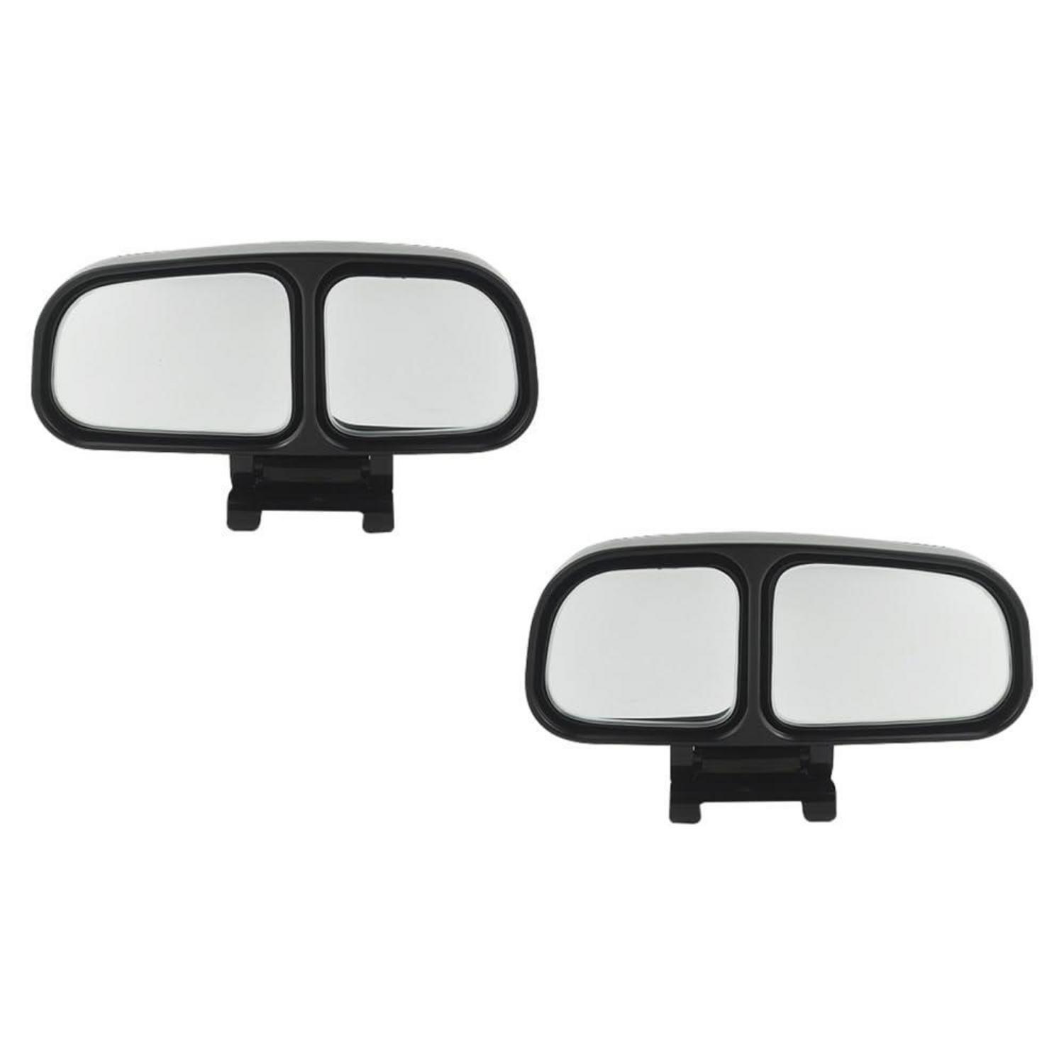 2x Toter Winkel Spiegel Auto Mit Doppellinsen, Verstellbar, Universell, Schwarz