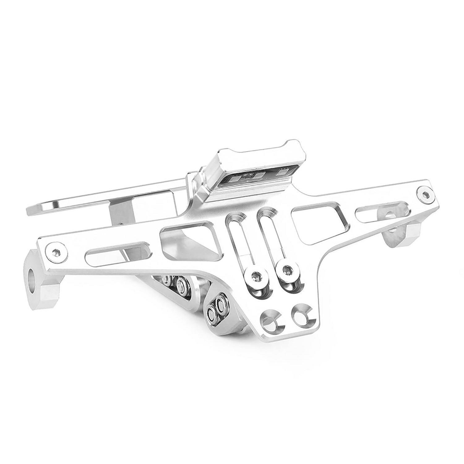 Kennzeichenhalter Cnc Aluminium Für Tmax500 Tmax530 Sx/dx Tmax560 Silber Blau