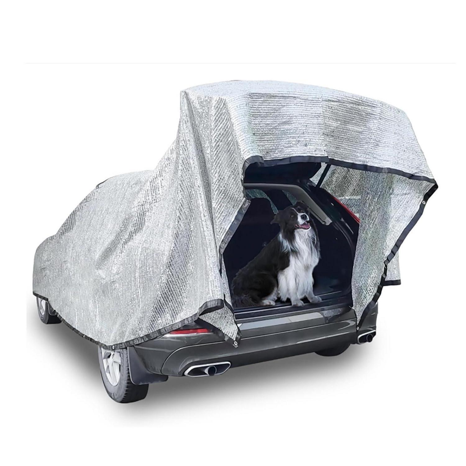 Sonnenschutznetz Auto 3x4m Aluminium Reflektierend Für Camping & Tiere