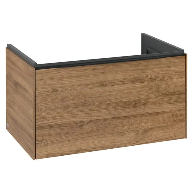 V&B Waschtischunterschrank Subway 3.0 77,2x42,9x47,8cm, o LE/Gr vo bla, Kan Oa