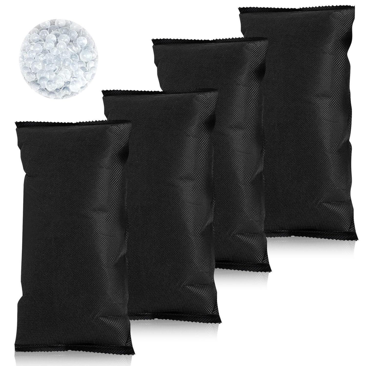 Luftentfeuchter Kissen 2kg (4x500g) Wiederverwendbar, Gegen Feuchtigkeit & Geruch Im Auto