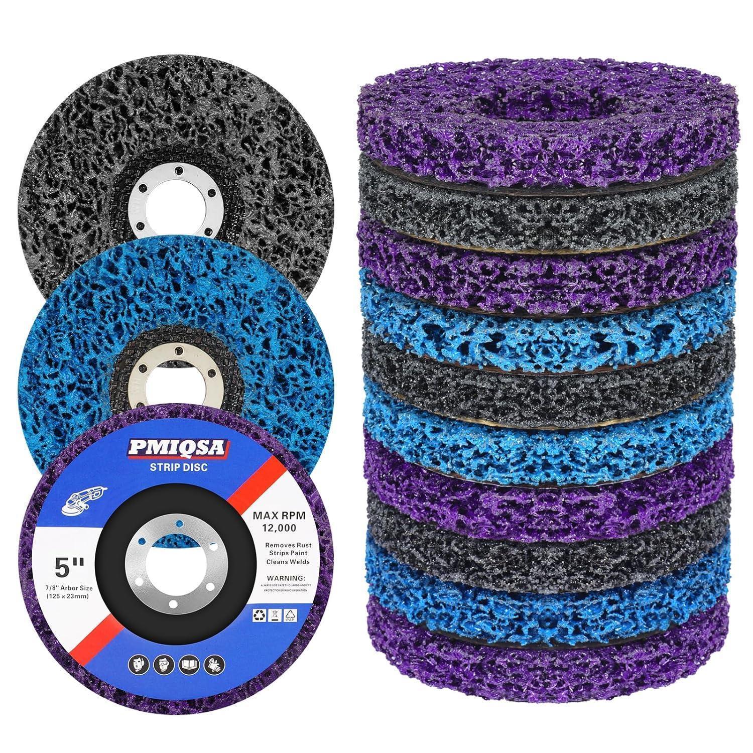 Csd Scheiben 125mm, 10 Stück Schleifscheiben Für Rost- & Farbentfernung, Beton, Stein