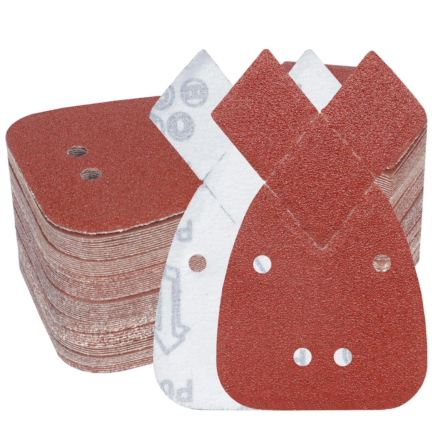 Schleifpapier Für Detail-schleifer 90 Stück 80 Körnung Klett 93x168mm
