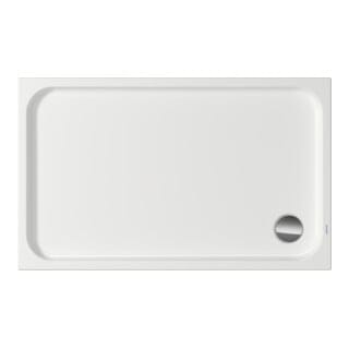 Duravit Rechteck-Duschwanne D-Code 130x80x8,5cm, weiß