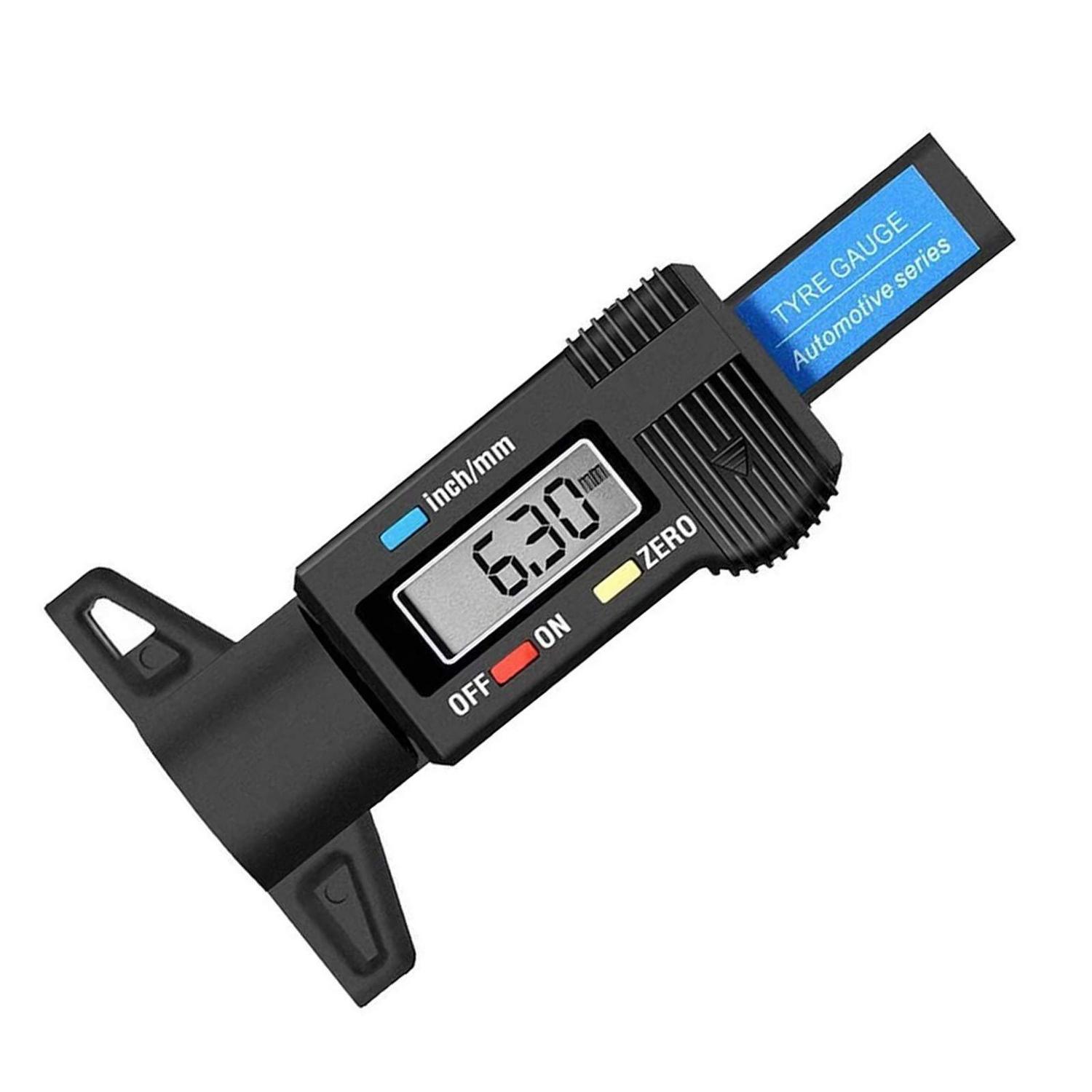 Digitaler Reifenprofiltiefenmesser Mit Lcd-display Für Pkw, Lkw