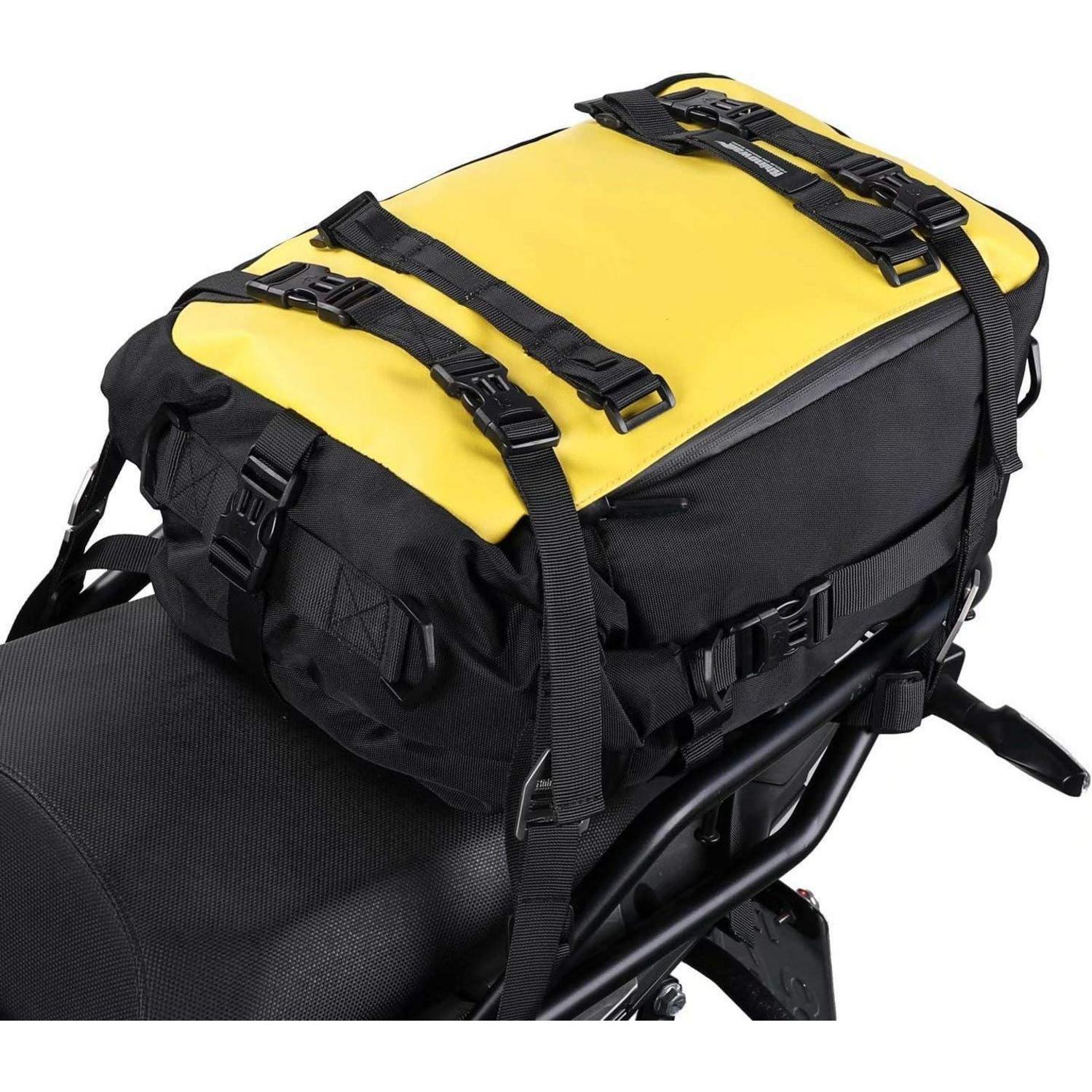 Motorrad Hecktasche 10/20/30l, Wasserdicht, Modular, Gelb