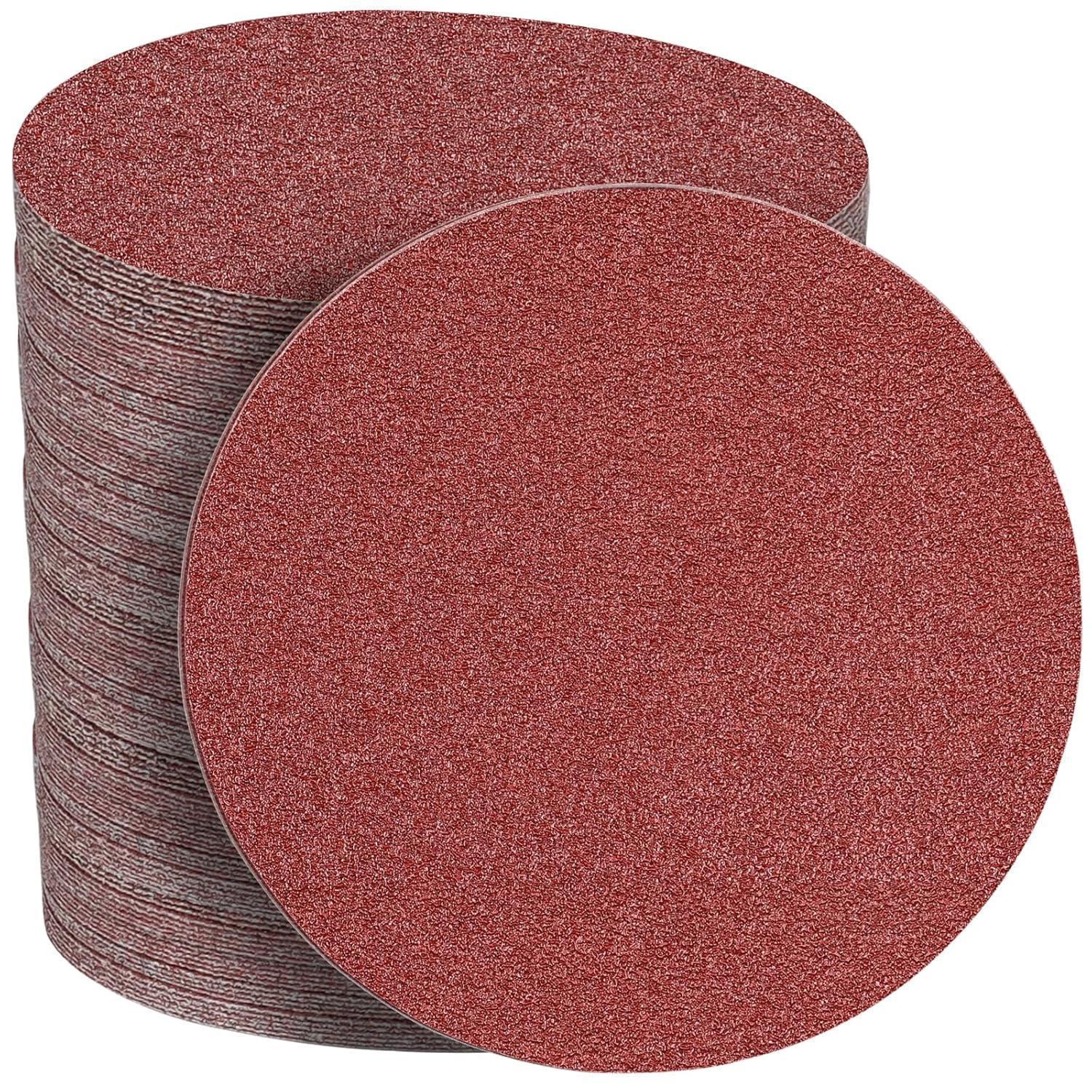 Schleifpapier 150mm Klett 240 Körnung Für Exzenterschleifer, 50 Stück
