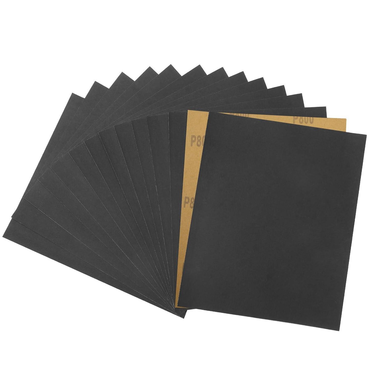 Schleifpapier 800 Körnung 230x280mm Nass & Trocken Für Metall, Holz, Auto
