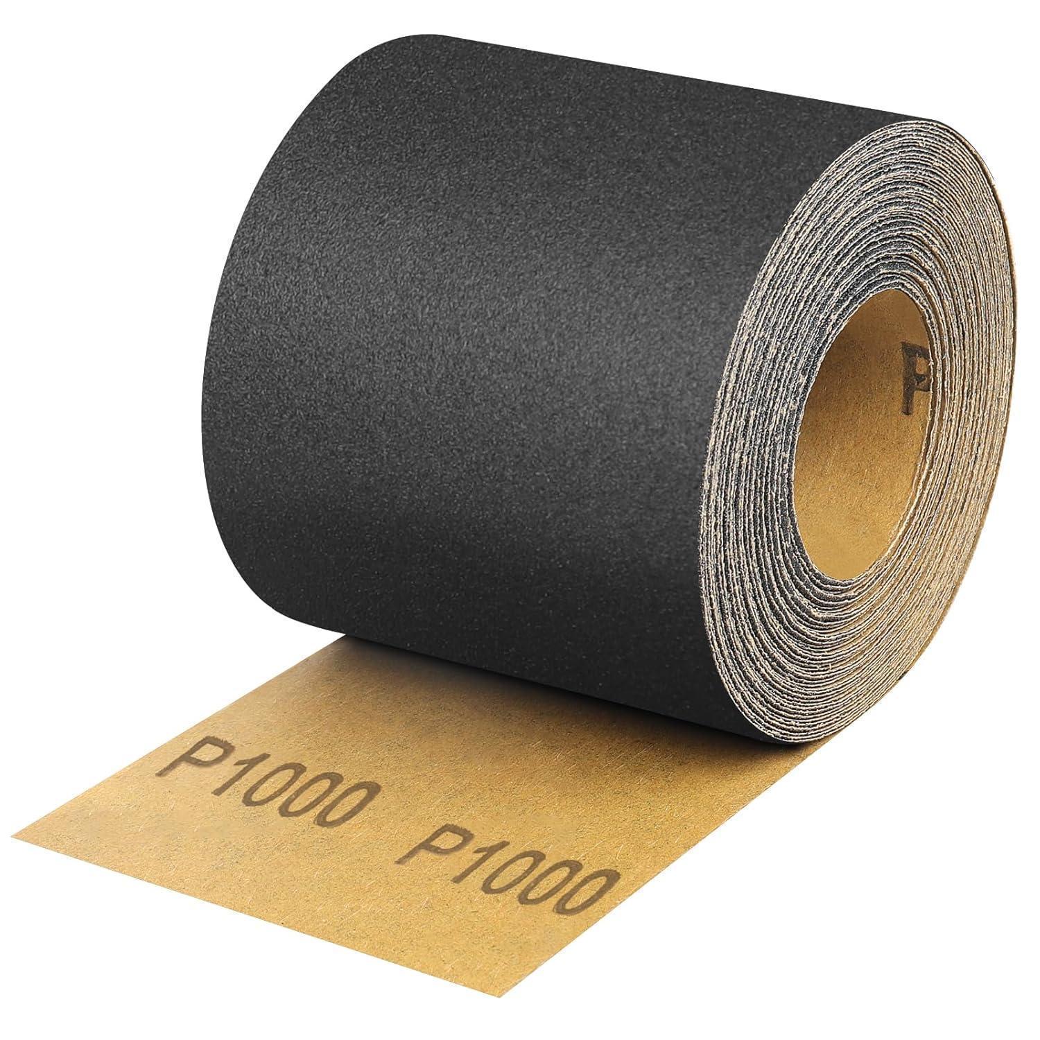 Schleifpapierrolle 93mm X 10m, Körnung 1000, Siliziumkarbid Für Holz & Metall