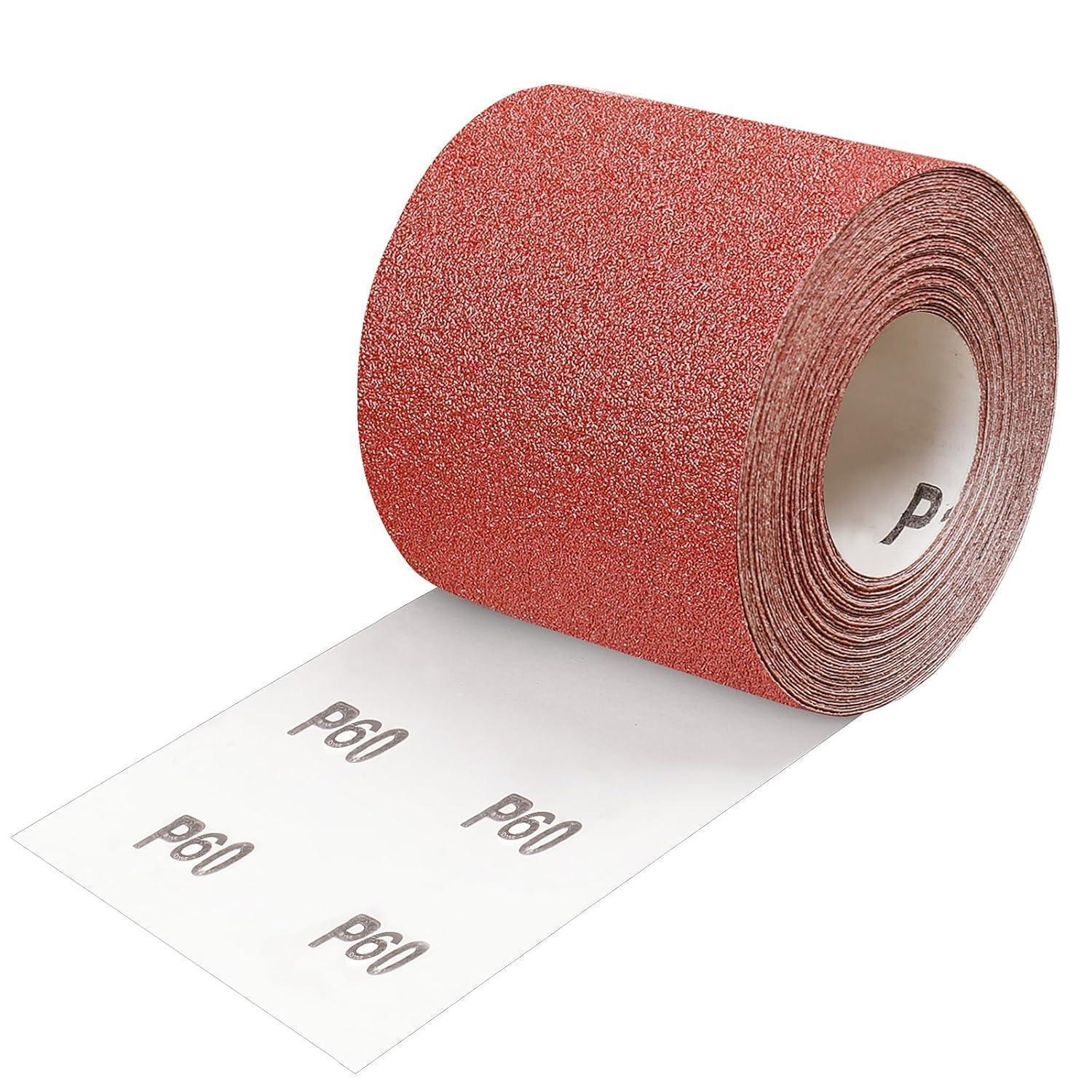 Schleifpapier Rolle 93mm X 10m Körnung 60 Für Holz & Metall