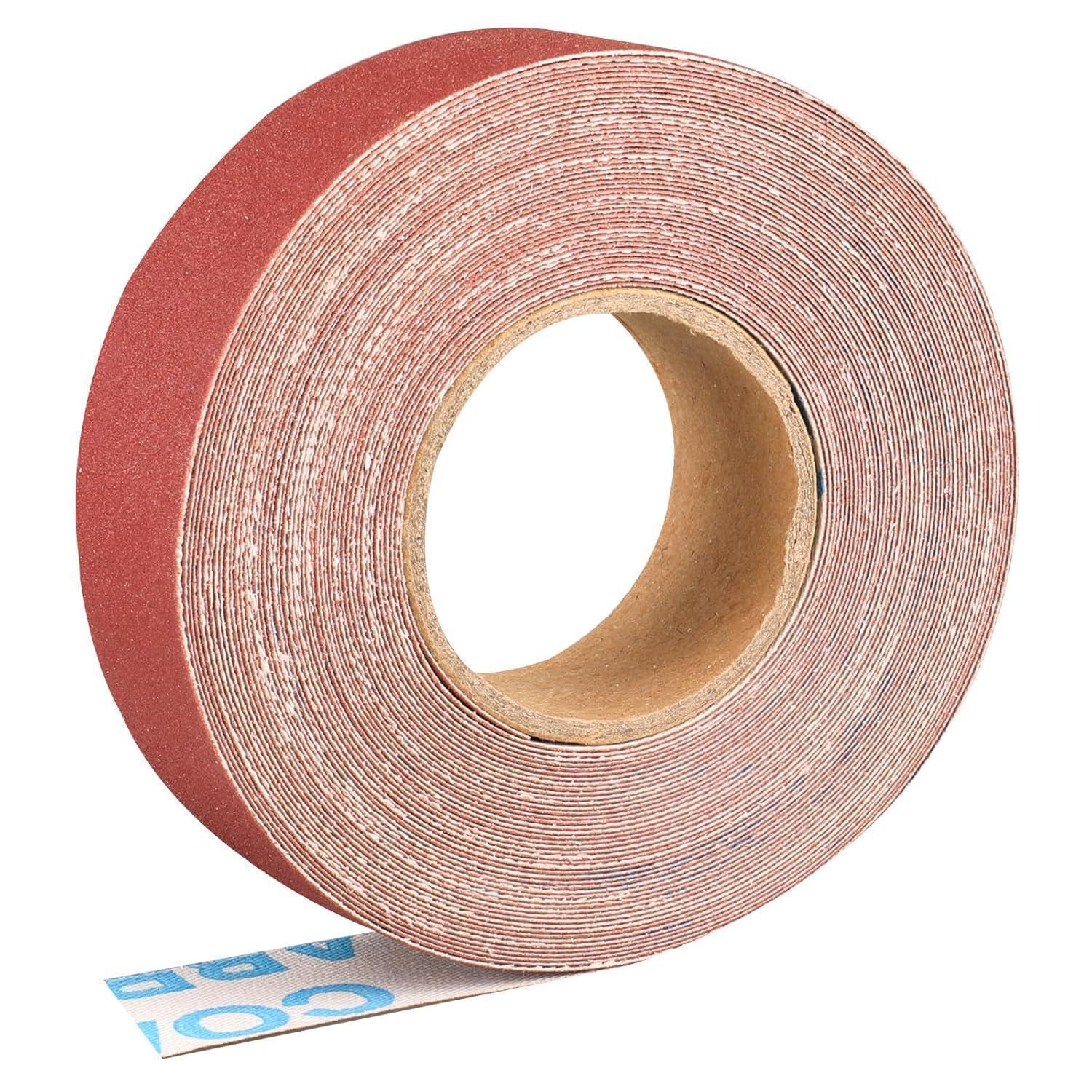 Schleifpapierrolle 2,5cm X 10m, Körnung 320, Aluminiumoxid, Flexibel