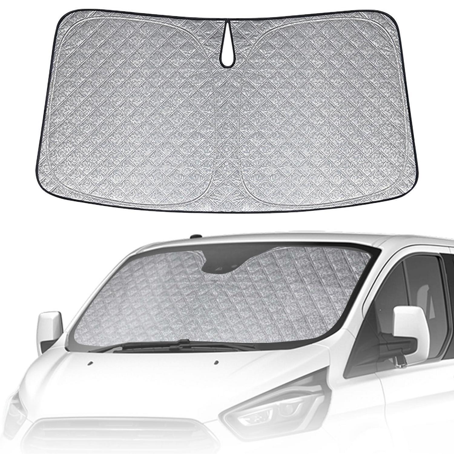 Sonnenschutz Frontscheibe Für Ford Transit Custom 2012-2025, 6-lagig, Uv-schutz, Faltbar
