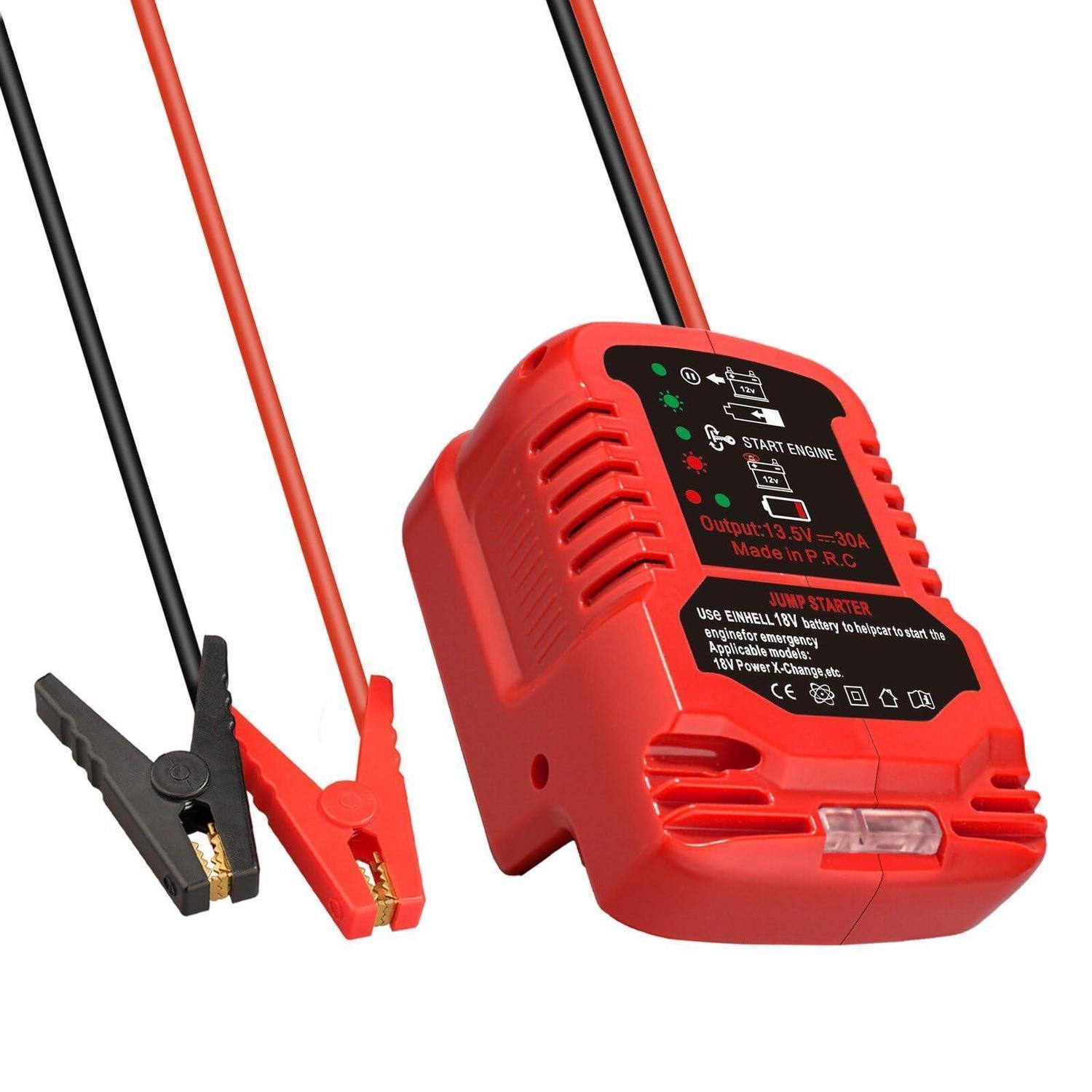Starthilfekabel-adapter Für 18v Akku-starthilfe, Kfz-starthilfe Mit 11 Awg Kabel