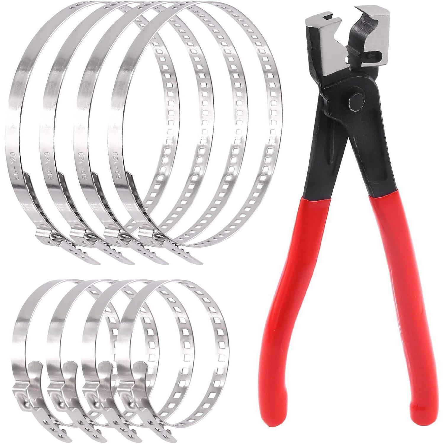Schlauchklemmen-zangen-set Mit 8 Cv-manschetten Für Autos