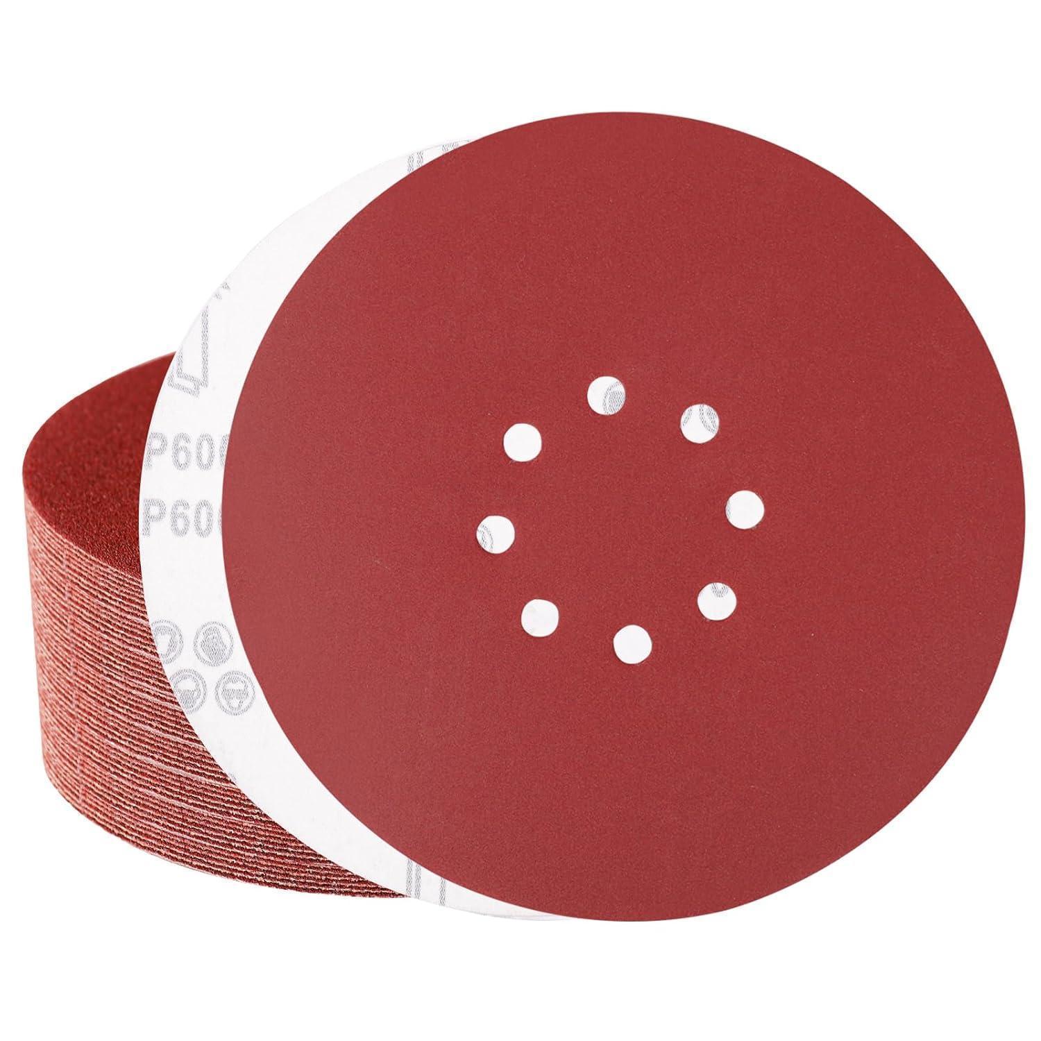 Schleifpapier 225mm Klett 8 Loch P600 Körnung, 50 Stück