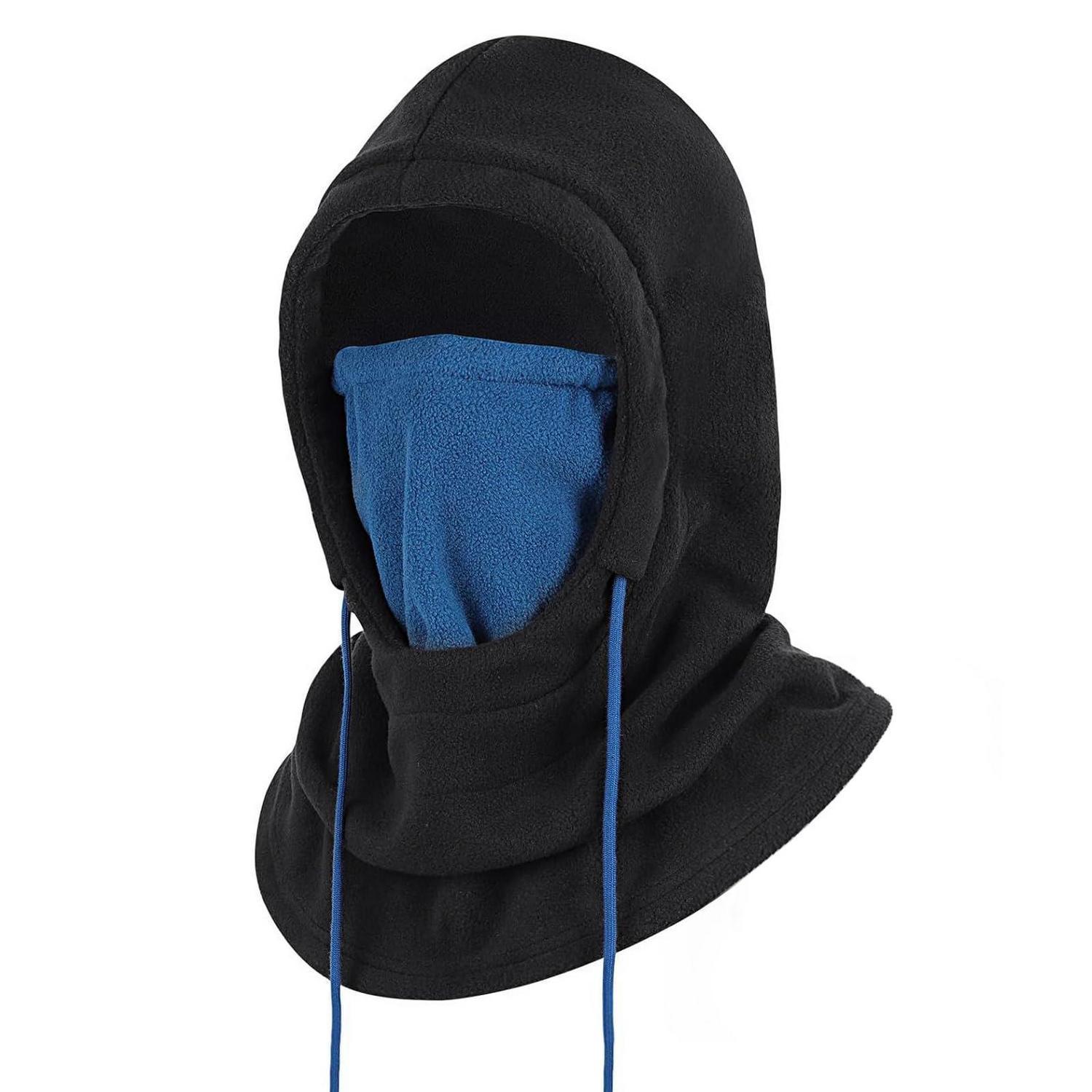 Thermo Fleece Sturmhaube Mit Kapuze, Winddicht, Warm, Für Damen Und Herren