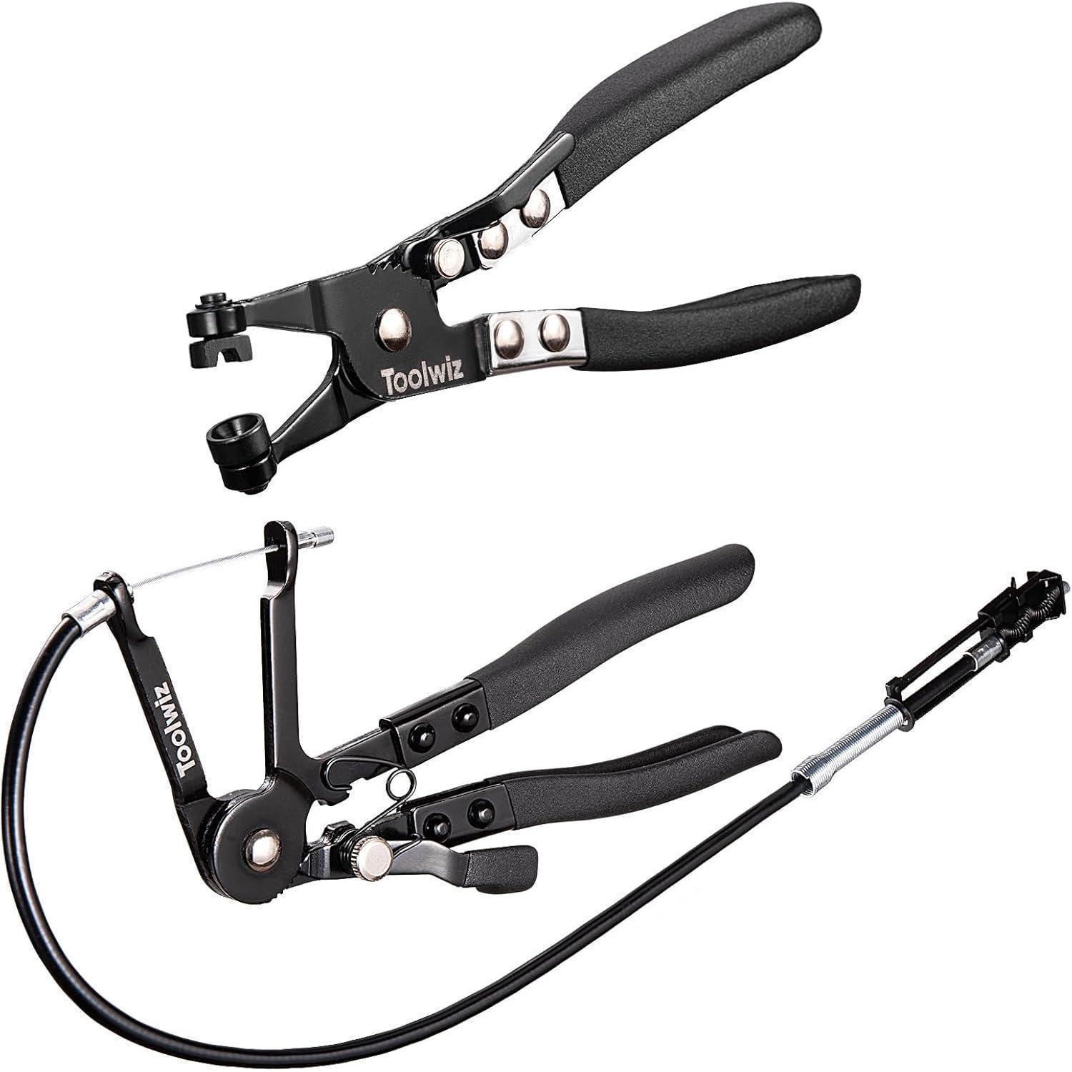 Schlauchklemmenzangen-set Mit Flexiblem Kabel Und Verriegelung