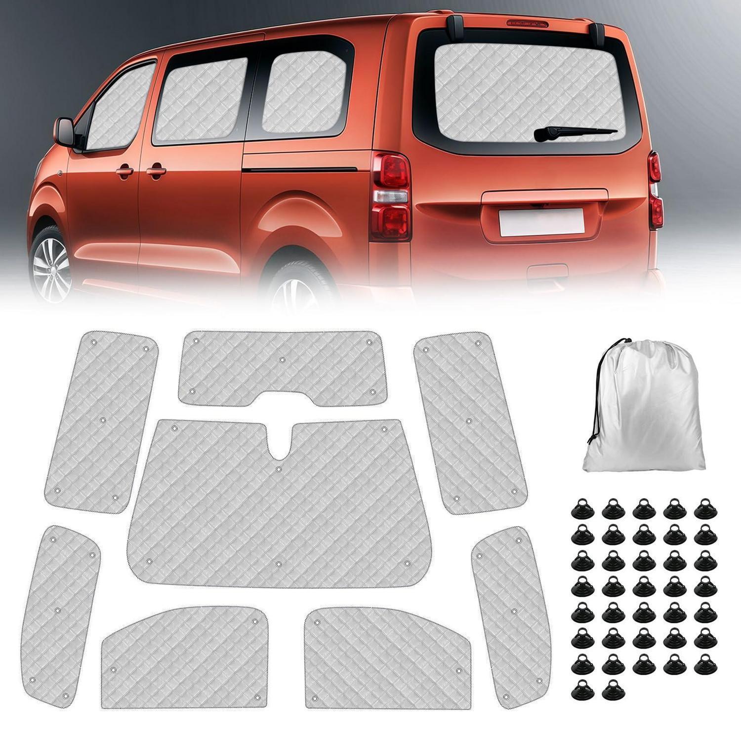 Thermomatte Fahrerhaus Für Citroen Dispatch Lwb 2017-2026, Sonnenschutz Innenraum