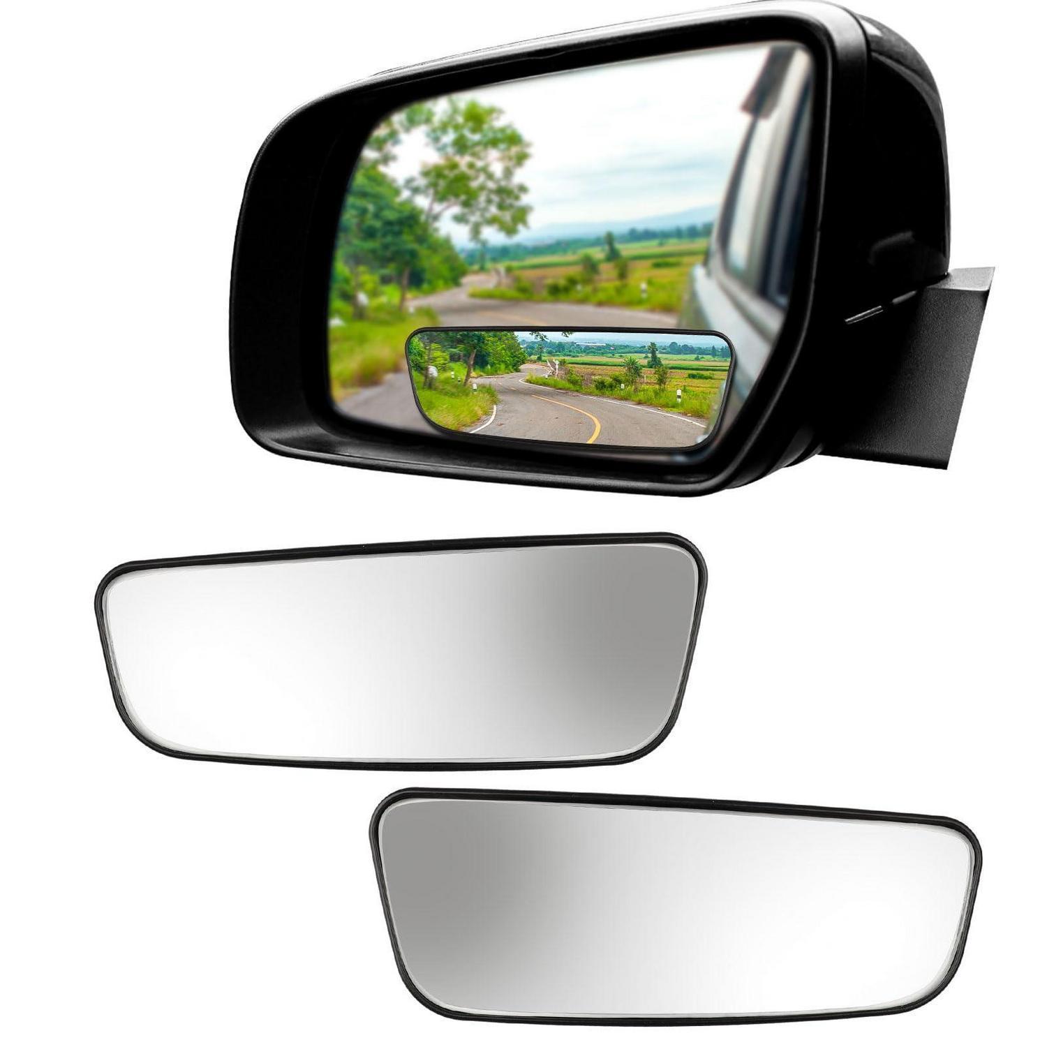 Toter Winkel Spiegel Auto, 360° Verstellbar, Weitwinkel Konvexspiegel, Hd-glas, Universell