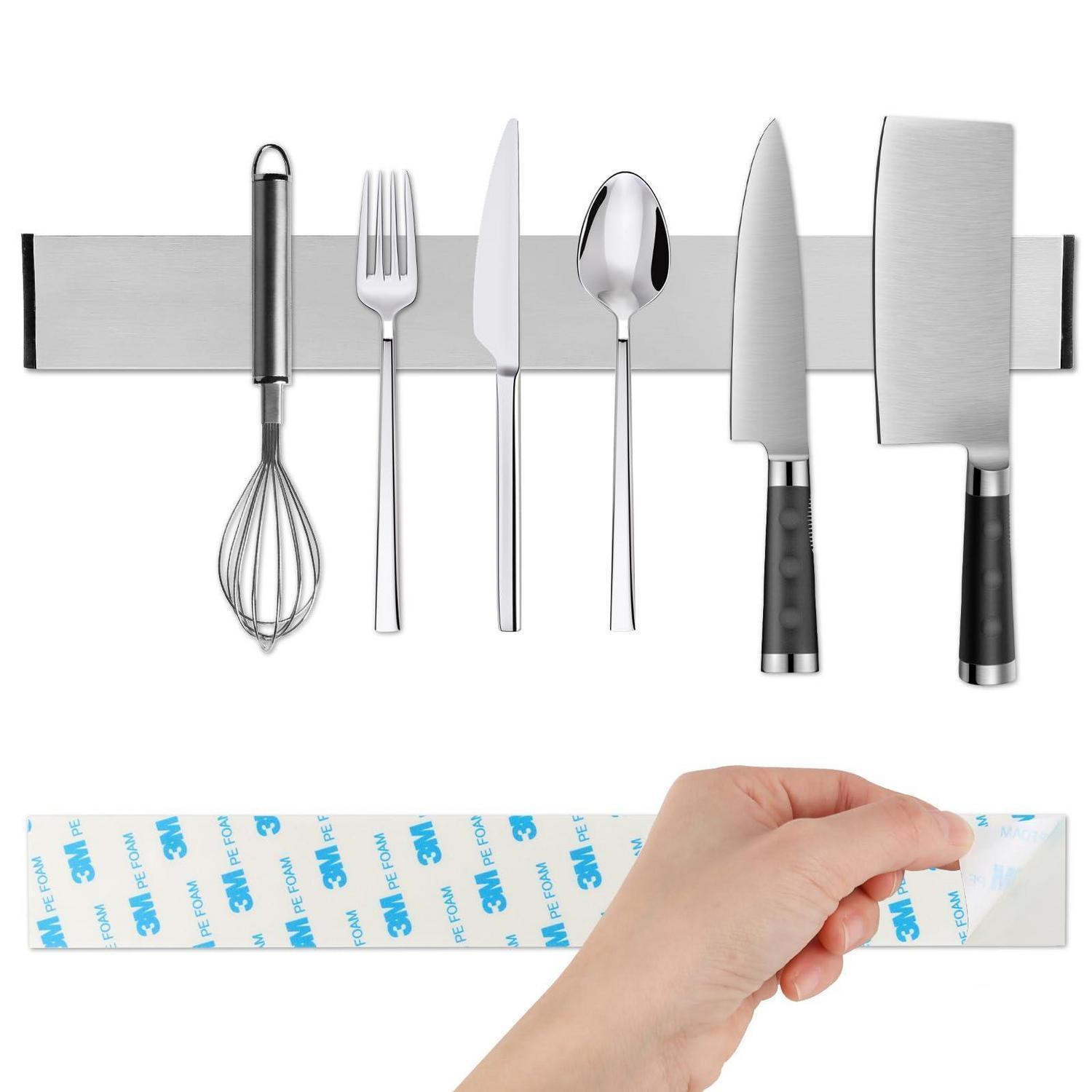 Magnetische Messerleiste Edelstahl Selbstklebend Für Küche & Werkstatt