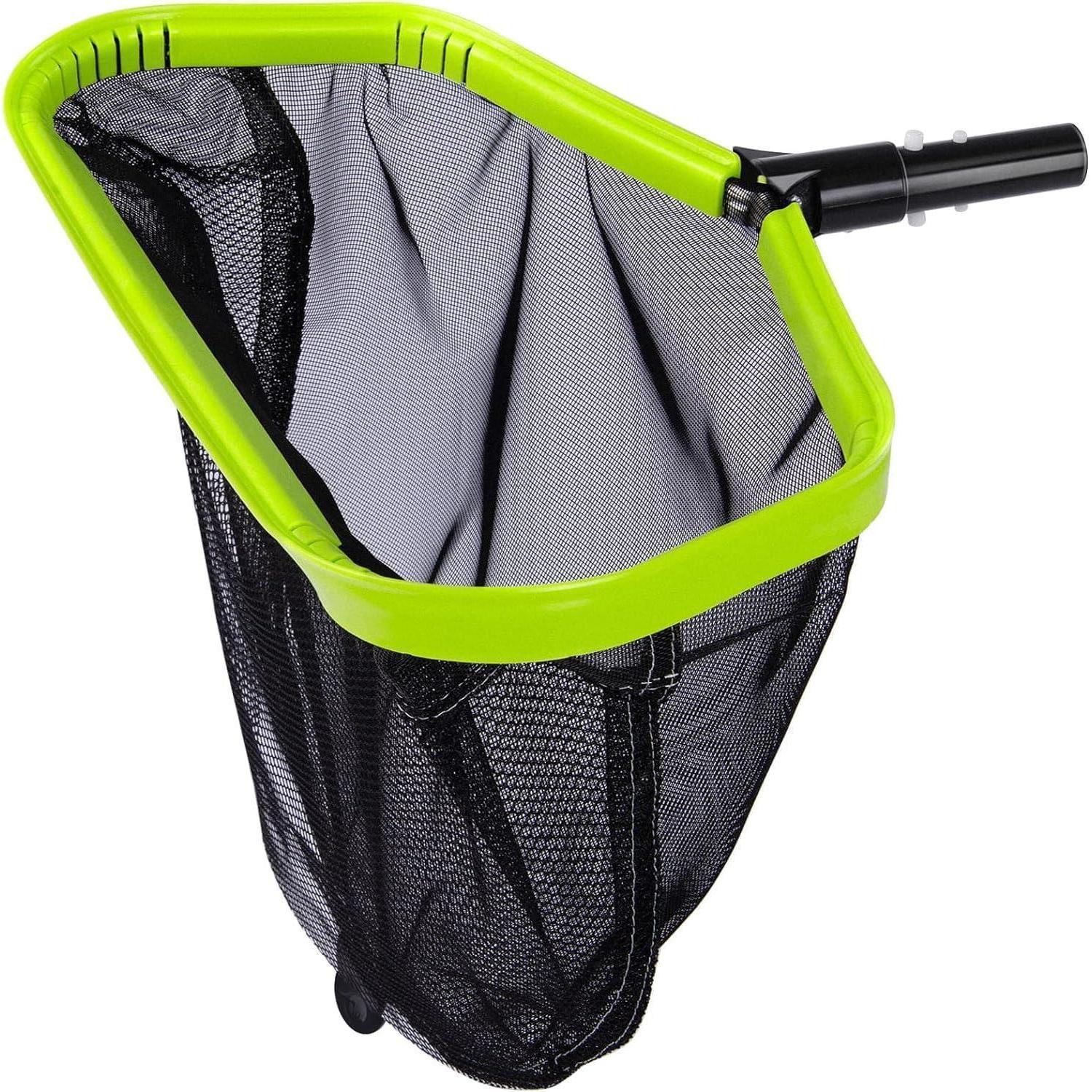 Poolkescher Mit Aluminiumrahmen, Doppelt Tiefes Netz, 43cm Breite