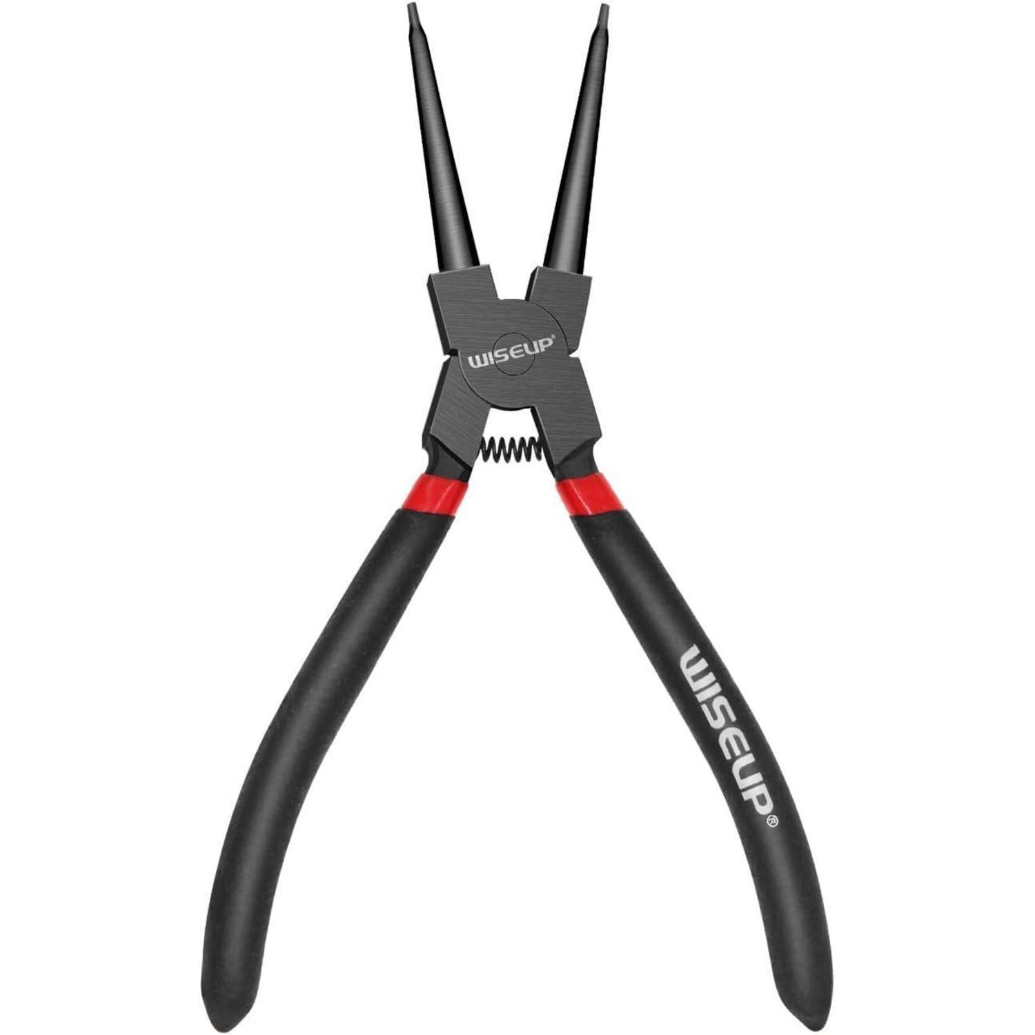 Sicherungsringzange 170mm Gerade Aus Kohlenstoffstahl Mit Ergonomischem Griff