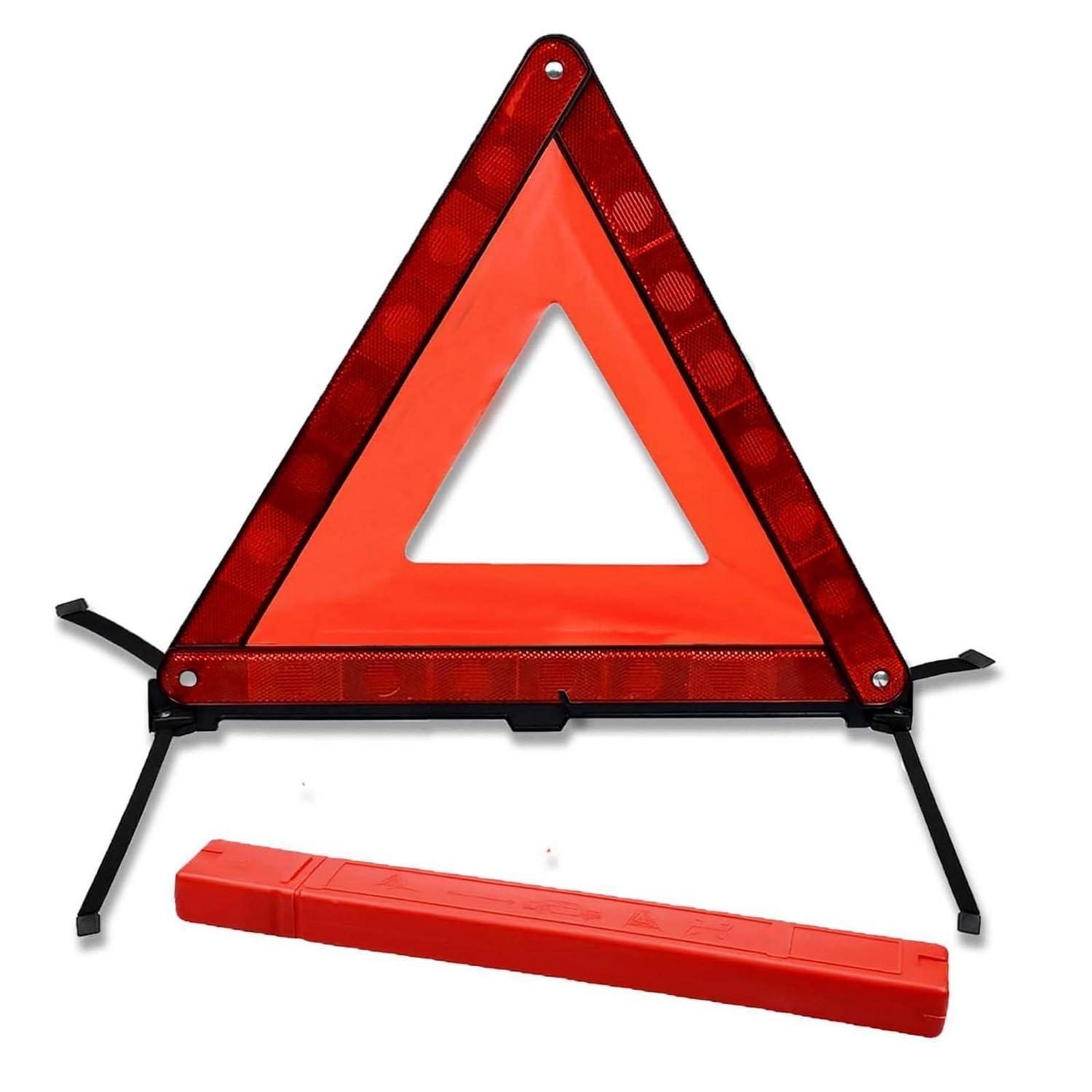 Warndreieck Faltbar Mit Aufbewahrungsbox, Kfz-pannenhilfe, Hochreflektierend