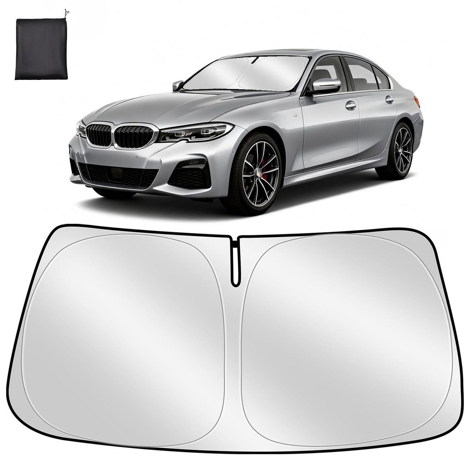 Sonnenschutz Frontscheibe Für Bmw 3 Series 2019-2025, Faltbar, Uv-schutz, Hitzeschutz
