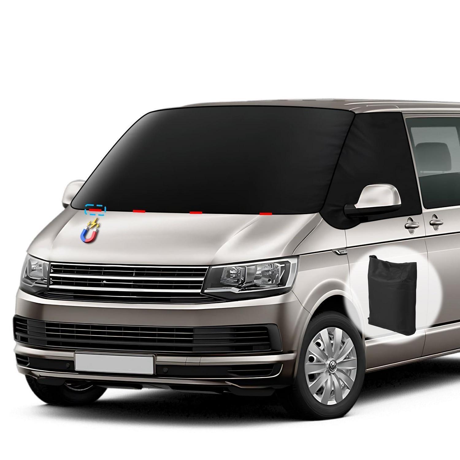Frontscheibenabdeckung Für Vw T5 T6, 600d Oxford, Ganzjahresschutz
