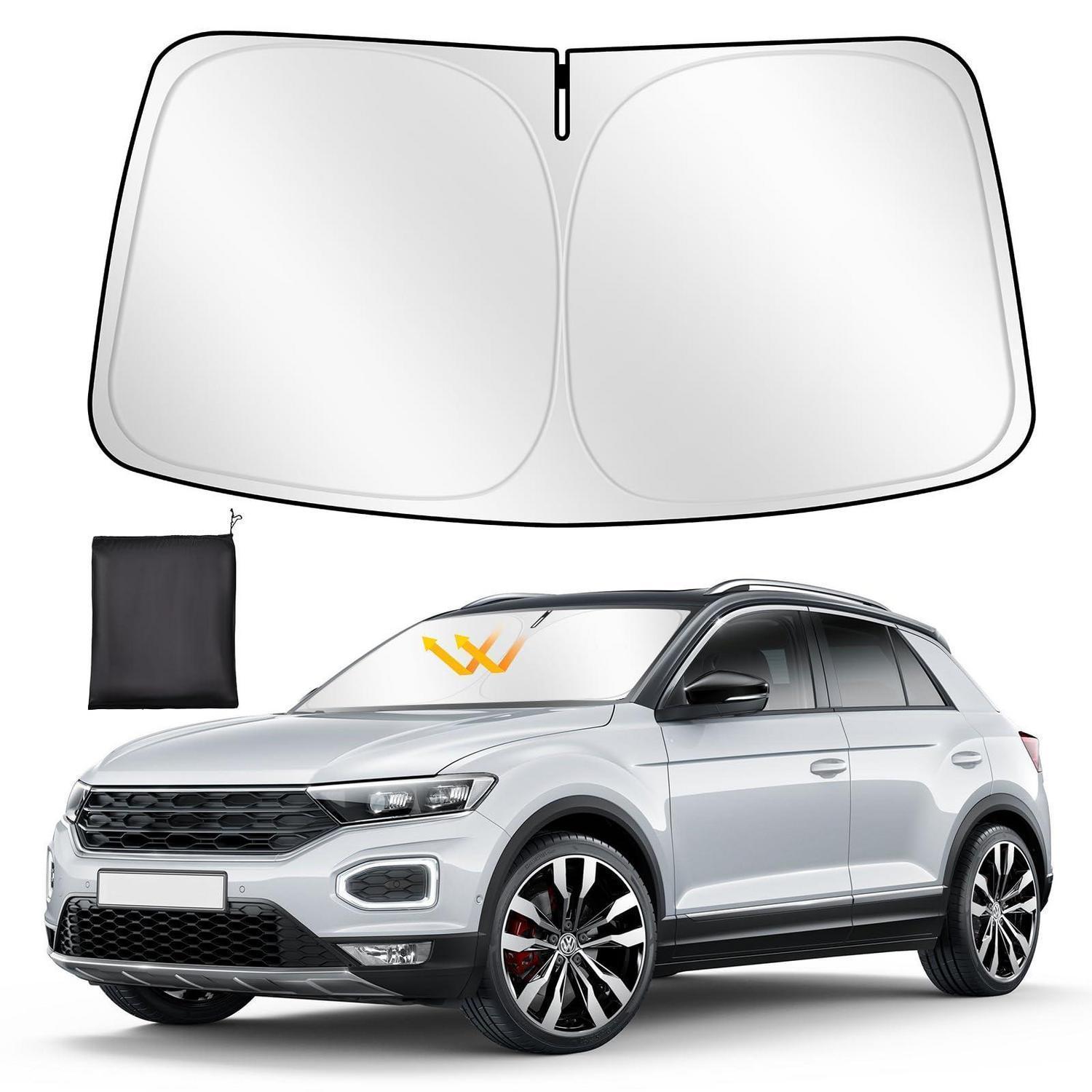 Sonnenschutz Frontscheibe Für Vw T-roc 2018-2024, Faltbar, Uv-schutz, Kühlend
