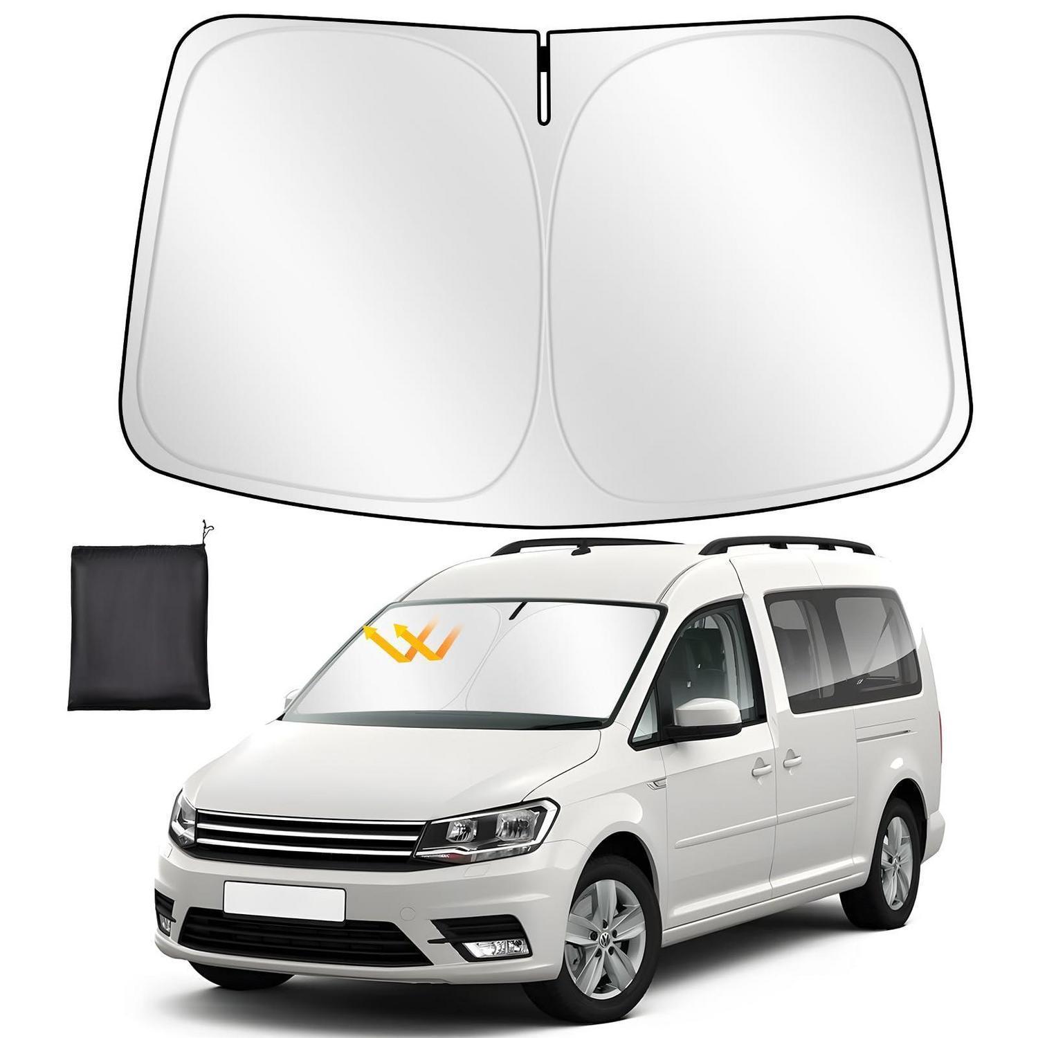 Sonnenschutz Frontscheibe Für Vw Caddy 2003-2020, Faltbar, Uv-schutz, Kühlend